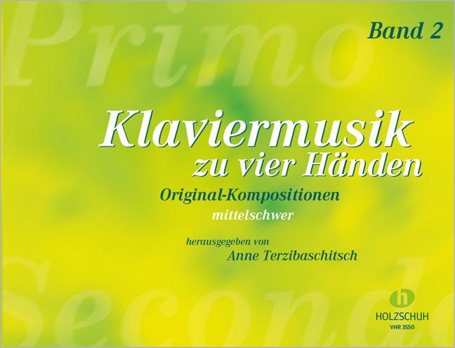 Vorderes Coverbild Klaviermusik zu vier Händen, Band 2