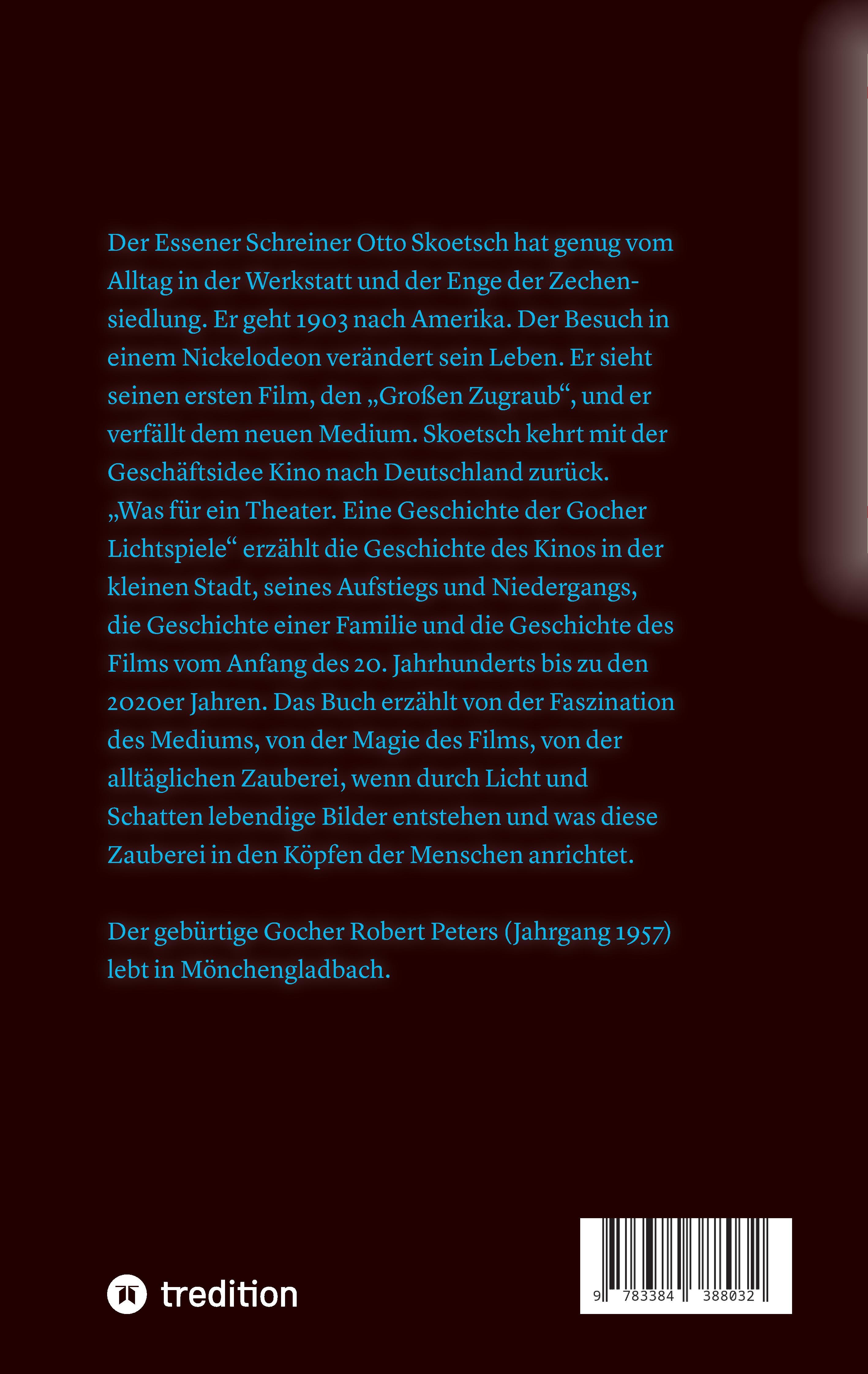 Rückseitencover Was für ein Theater