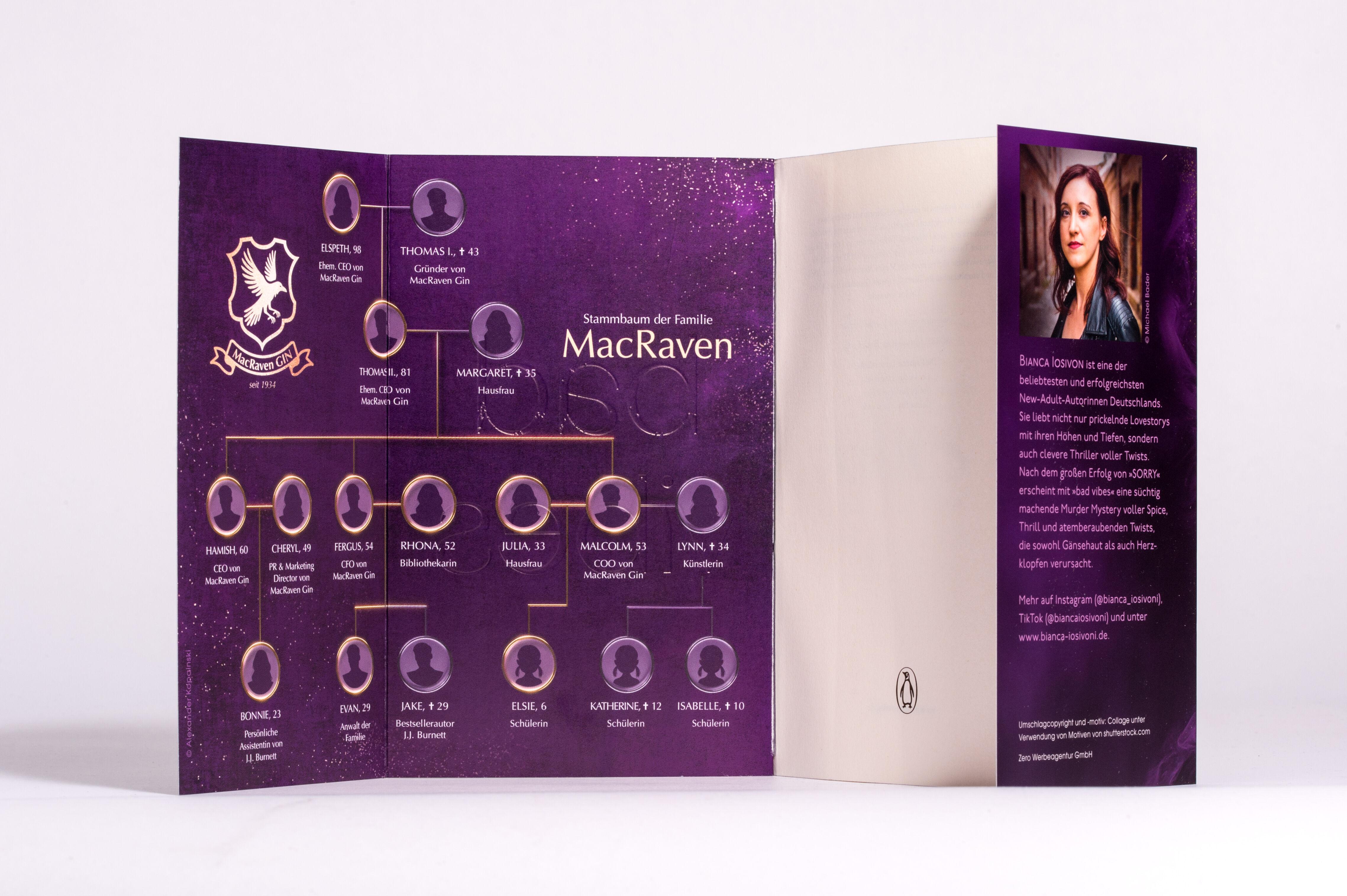 Beispielinhalt (Bild) BAD VIBES. Deine Geheimnisse sterben nie