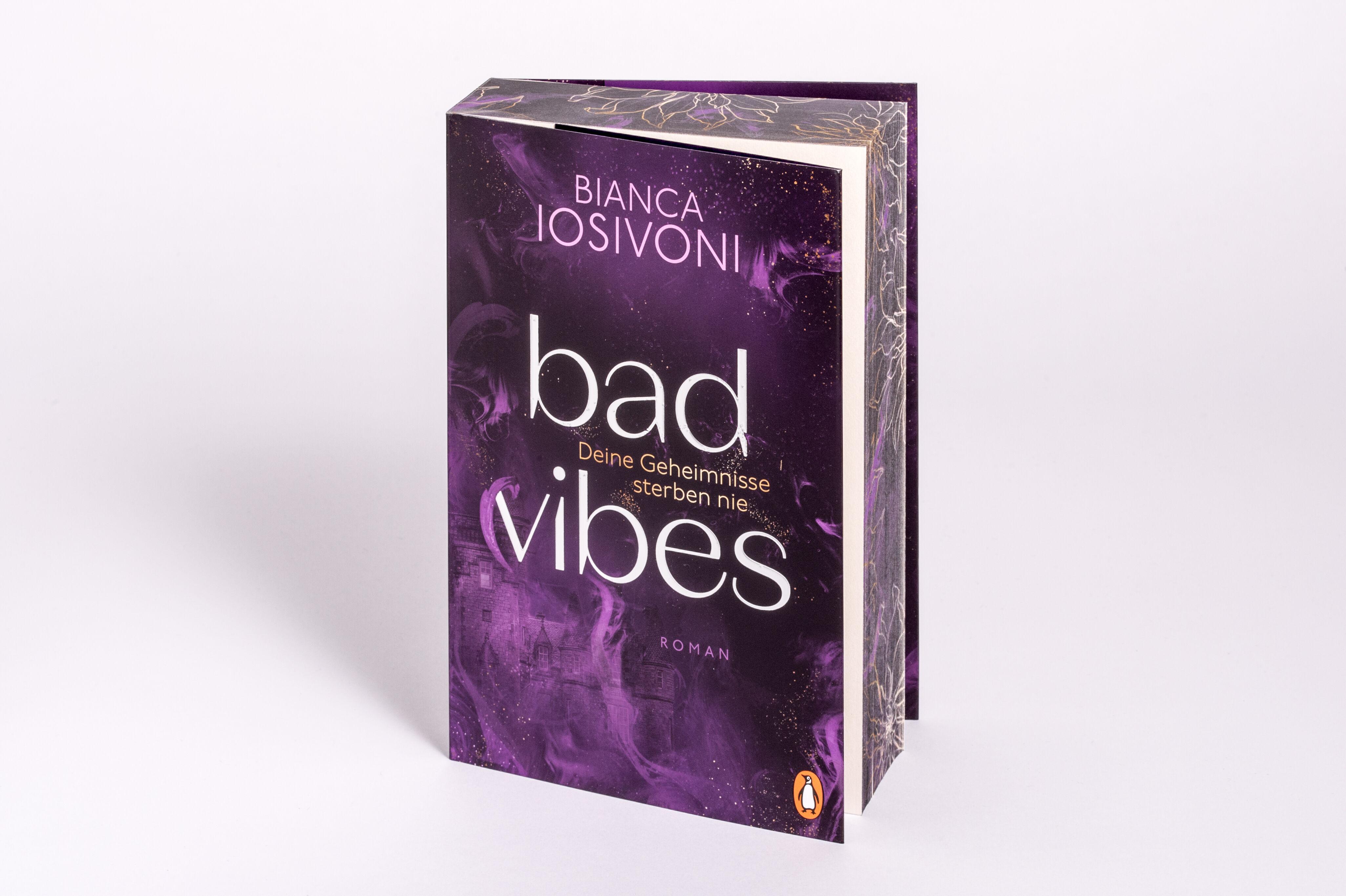 Beispielinhalt (Bild) BAD VIBES. Deine Geheimnisse sterben nie