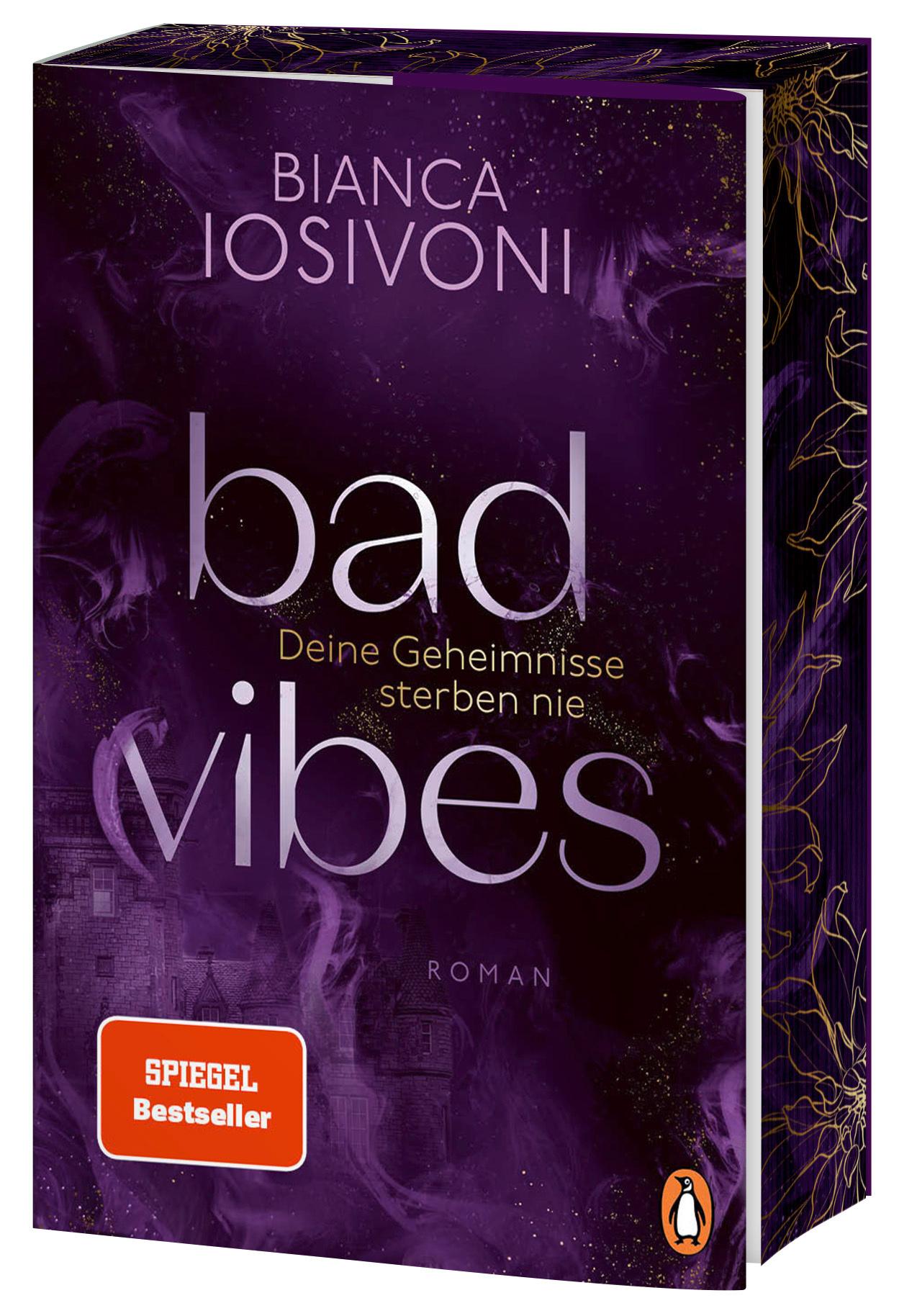 Vorderes Coverbild BAD VIBES. Deine Geheimnisse sterben nie
