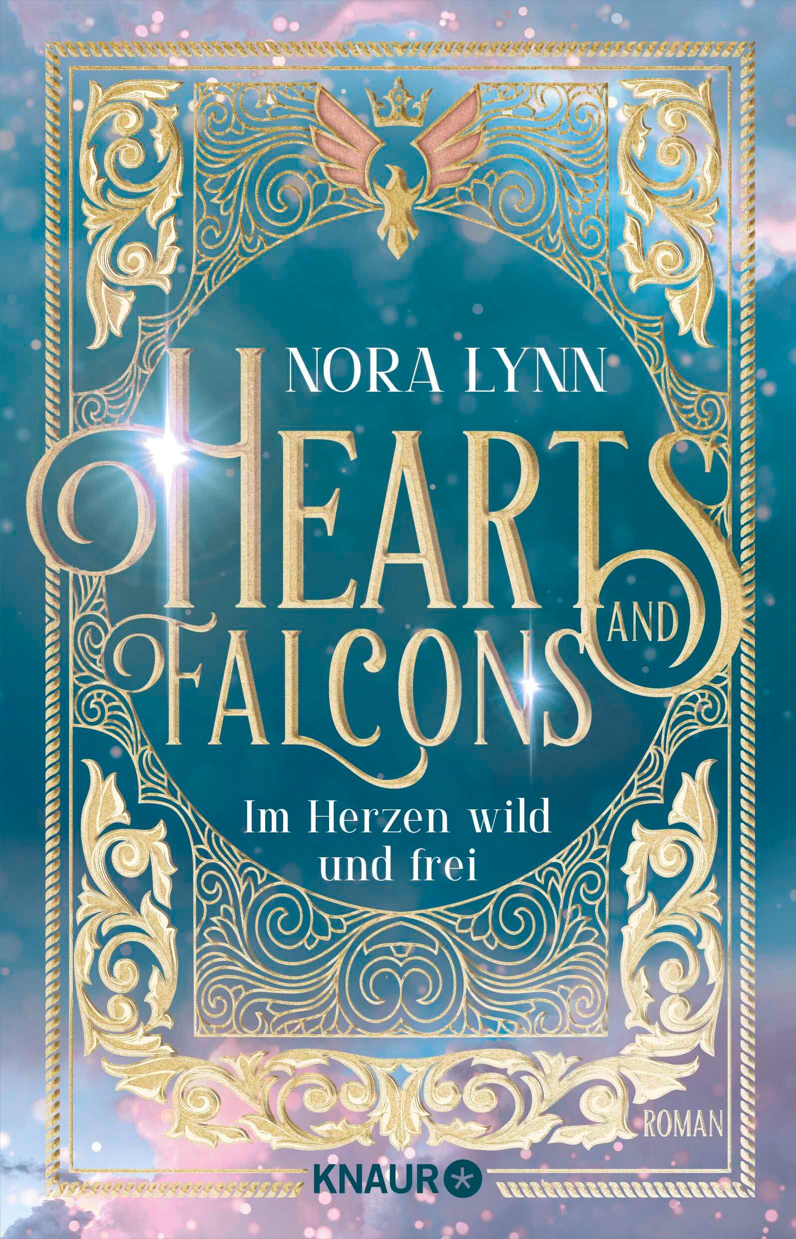 Vorderes Coverbild Hearts & Falcons. Im Herzen wild und frei