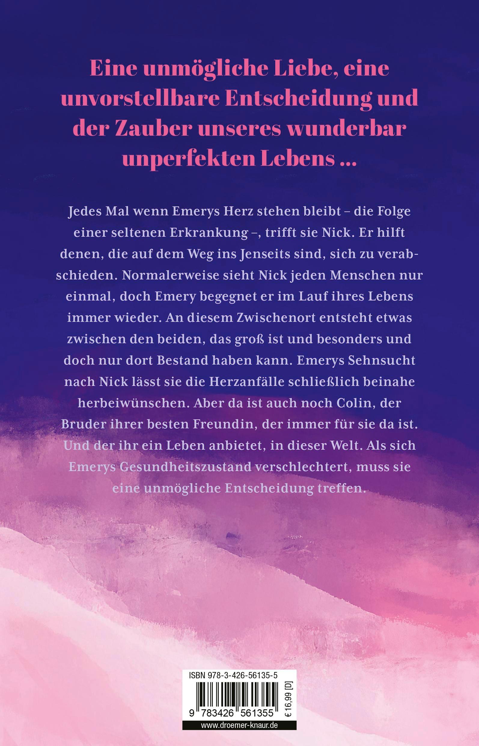 Rückseitencover Bis mein Herz wieder schlägt