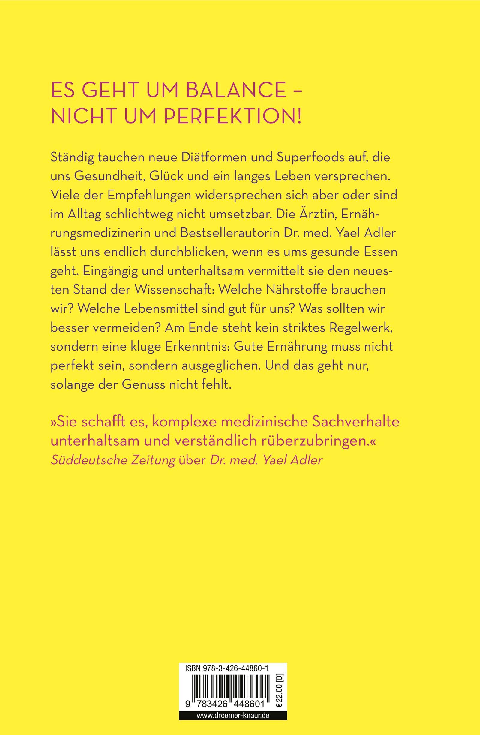 Rückseitencover Genial ernährt!
