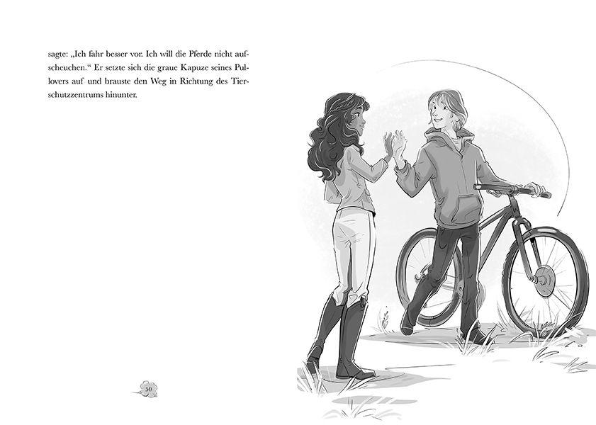 Beispielinhalt (Bild) SCHLEICH® Horse Club(TM) - Das rätselhafte Pferd