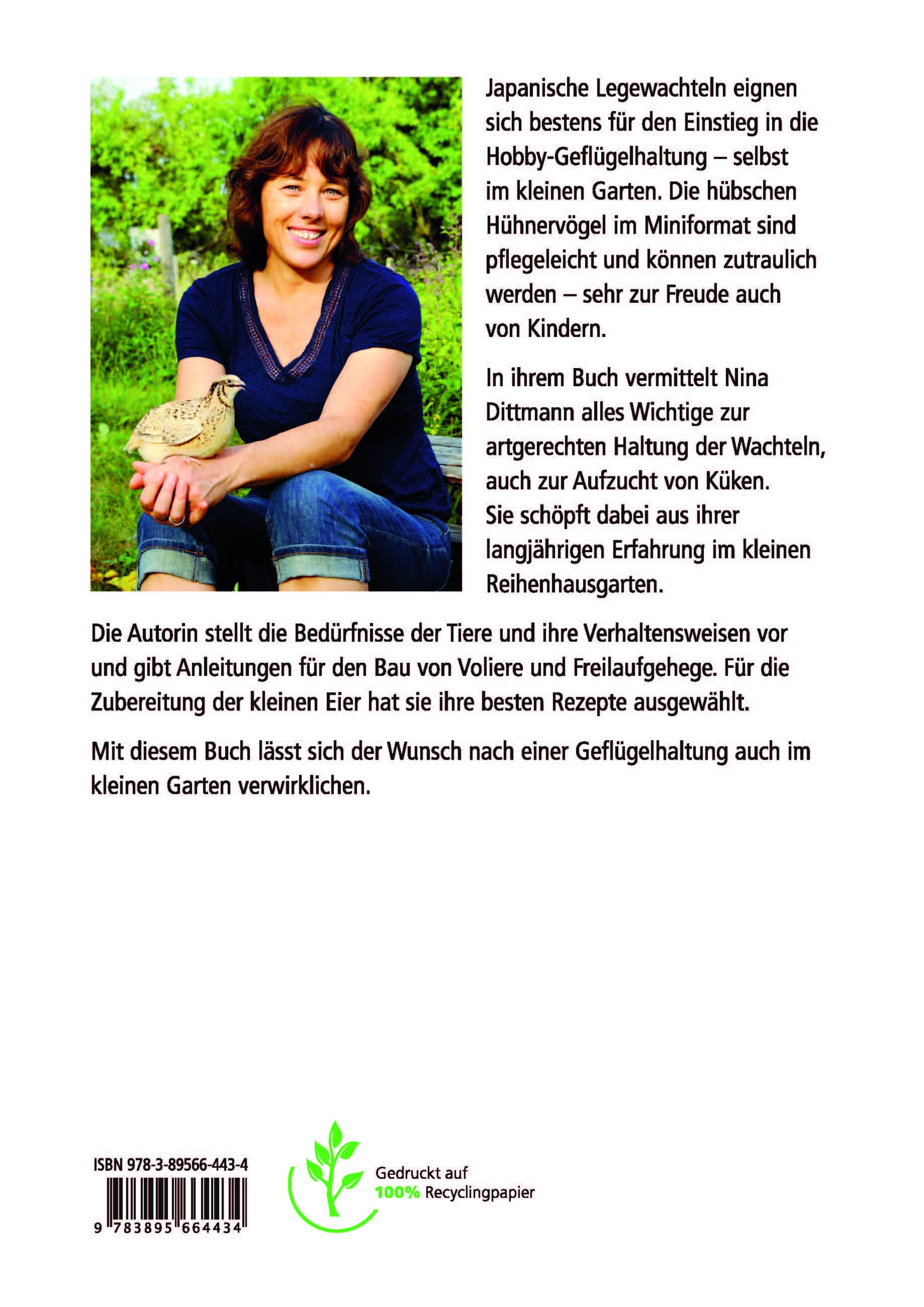 Rückseitencover Wachteln im Garten