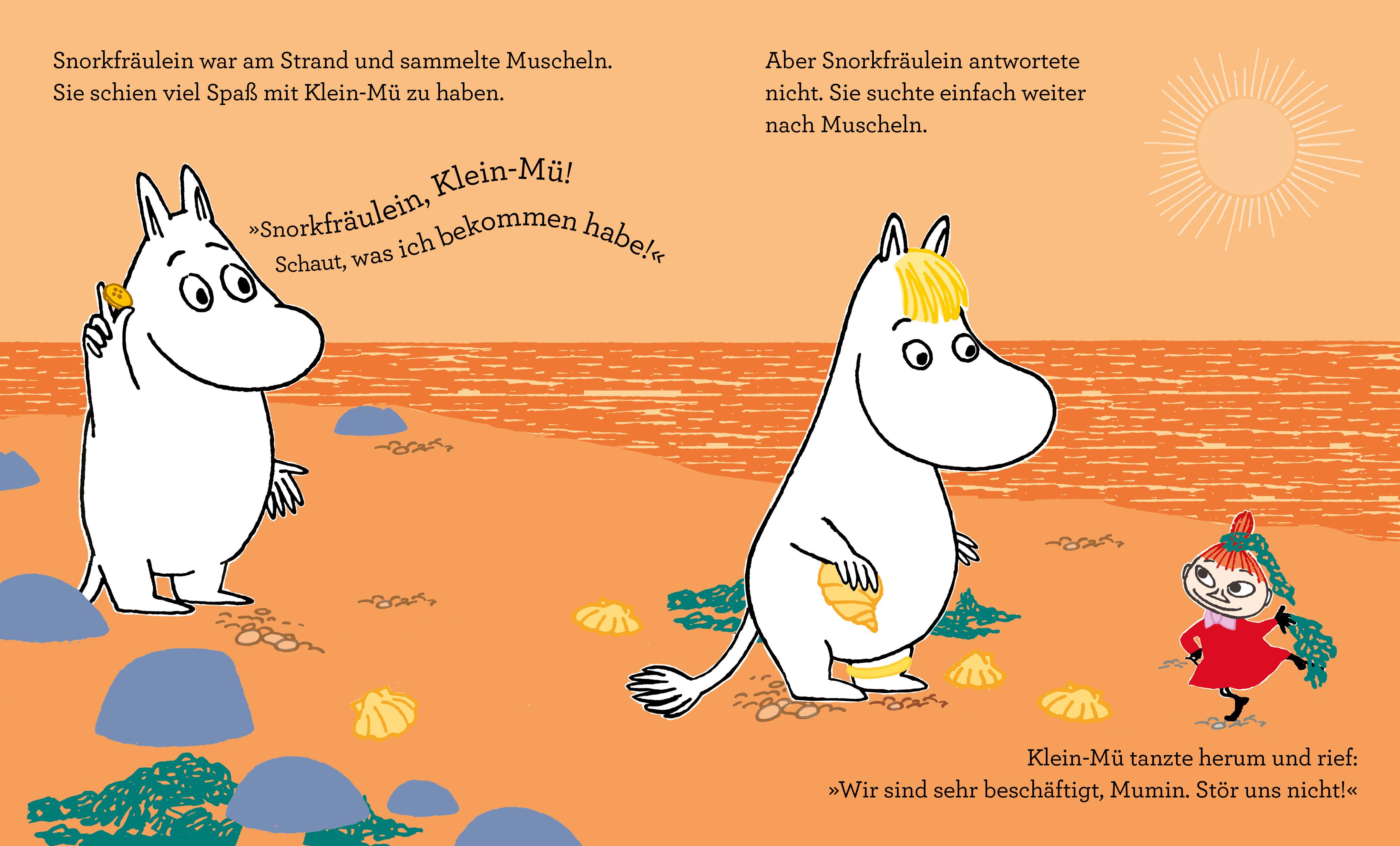 Beispielinhalt (Bild) Mumin und der Geburtstagsknopf - Ein Pappbilderbuch für die kleinsten Mumin-Fans