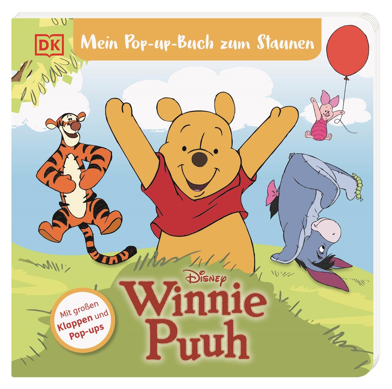 Vorderes Coverbild Mein Pop-up-Buch zum Staunen. Disney Winnie Puuh