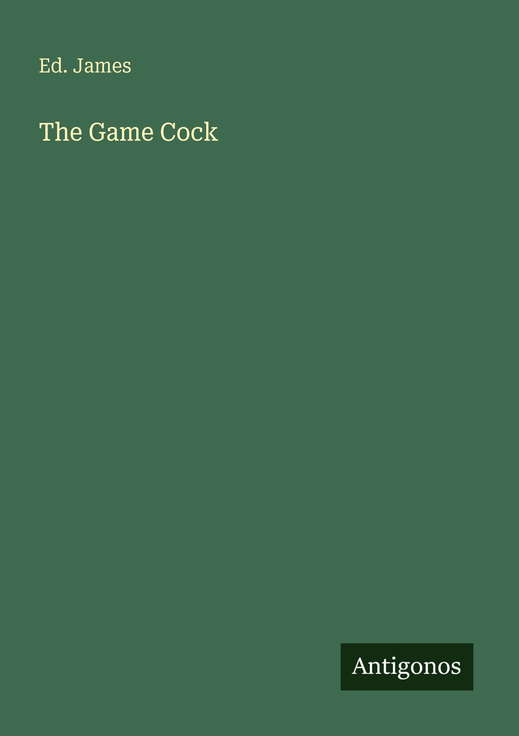 Vorderes Coverbild The Game Cock