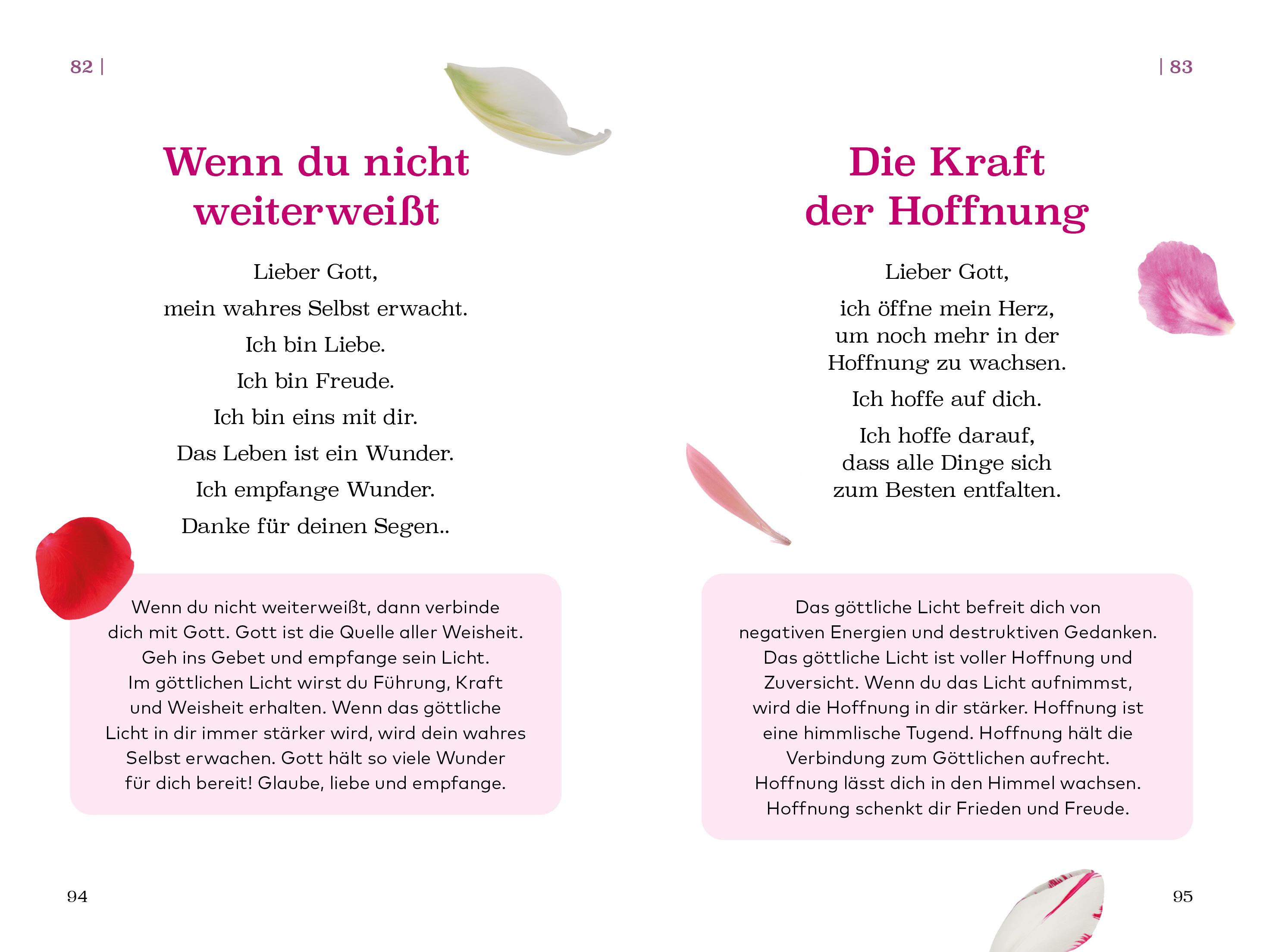 Beispielinhalt (Bild) 111 Gebete für dein Glück