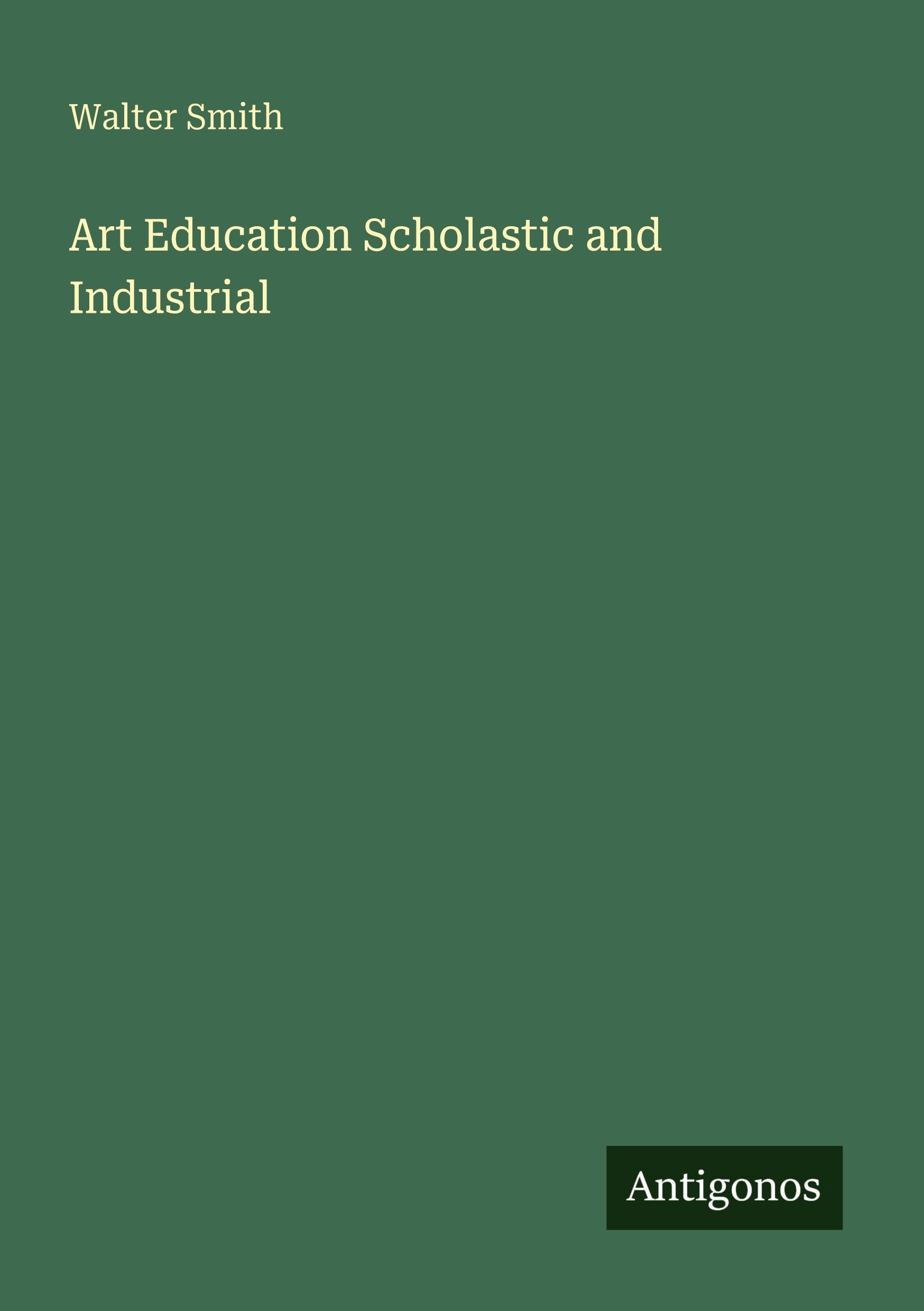 Vorderes Coverbild Art Education Scholastic and Industrial
