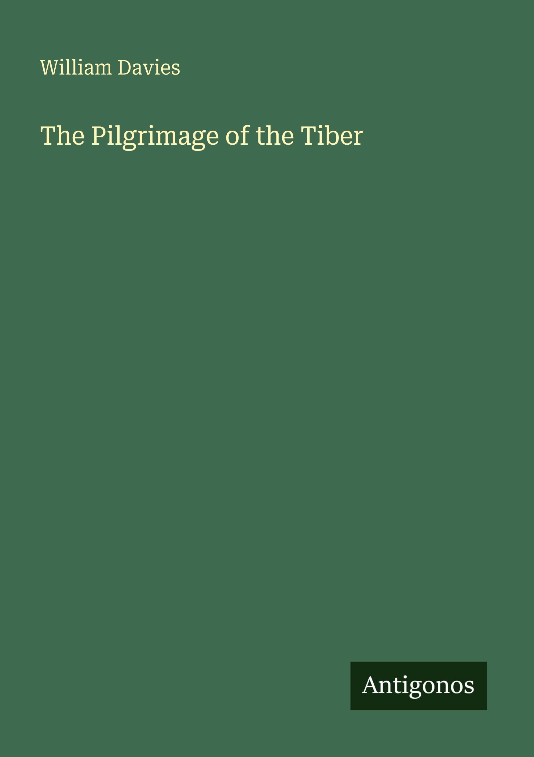 Vorderes Coverbild The Pilgrimage of the Tiber