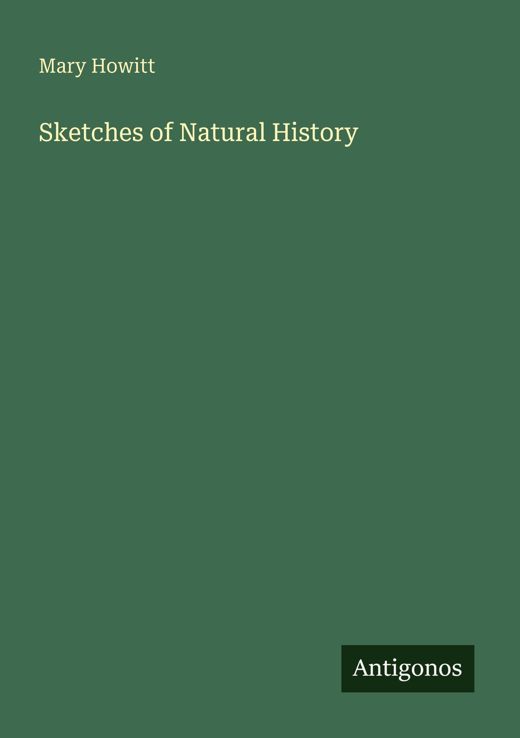 Vorderes Coverbild Sketches of Natural History