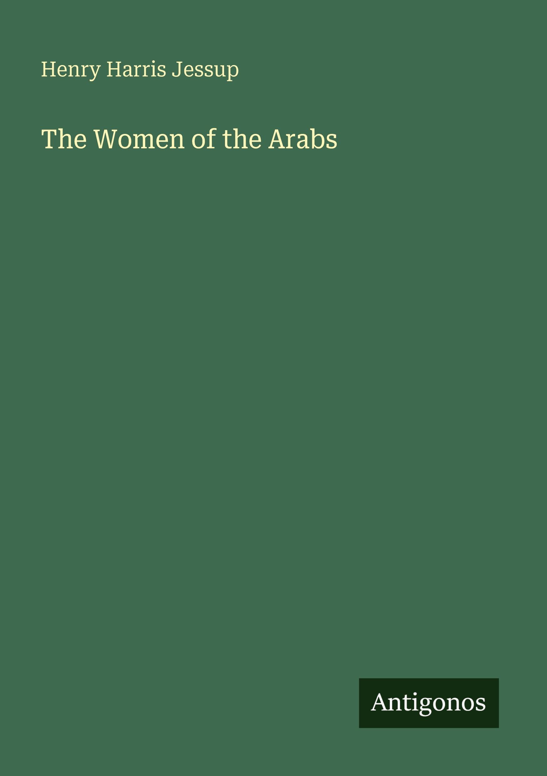 Vorderes Coverbild The Women of the Arabs