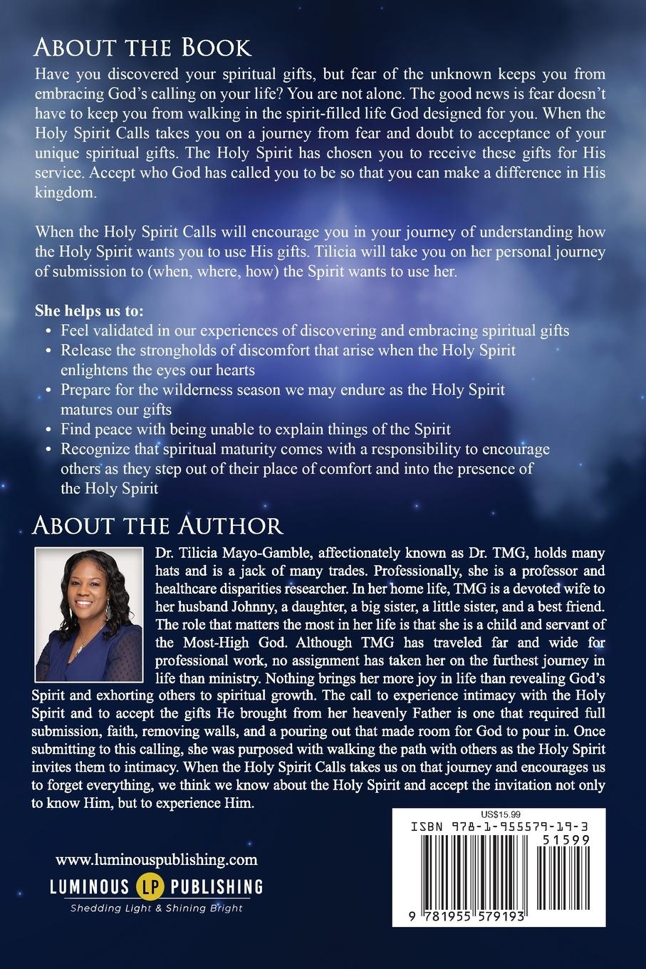 Rückseitencover When the Holy Spirit Calls