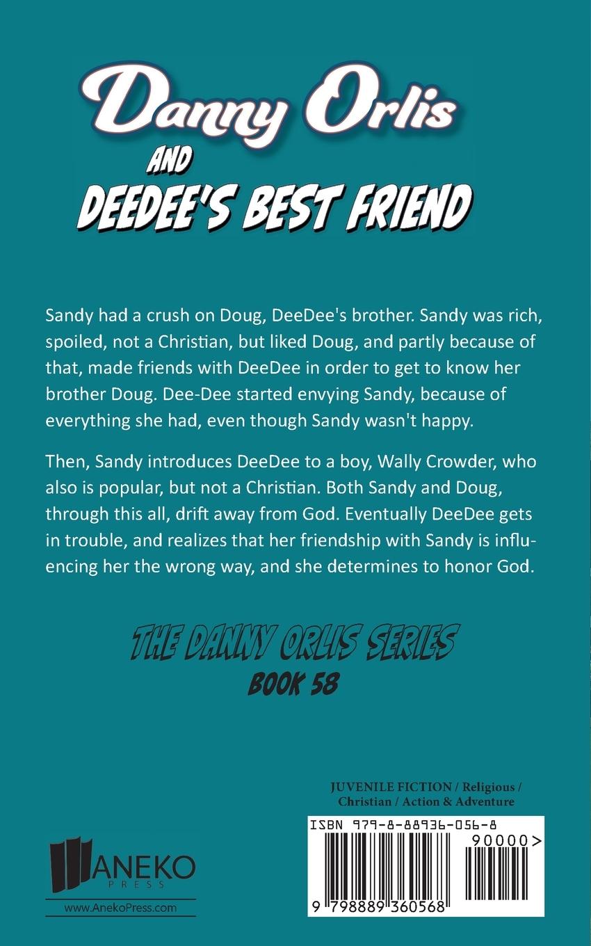 Rückseitencover Danny Orlis and Deedee's Best Friend