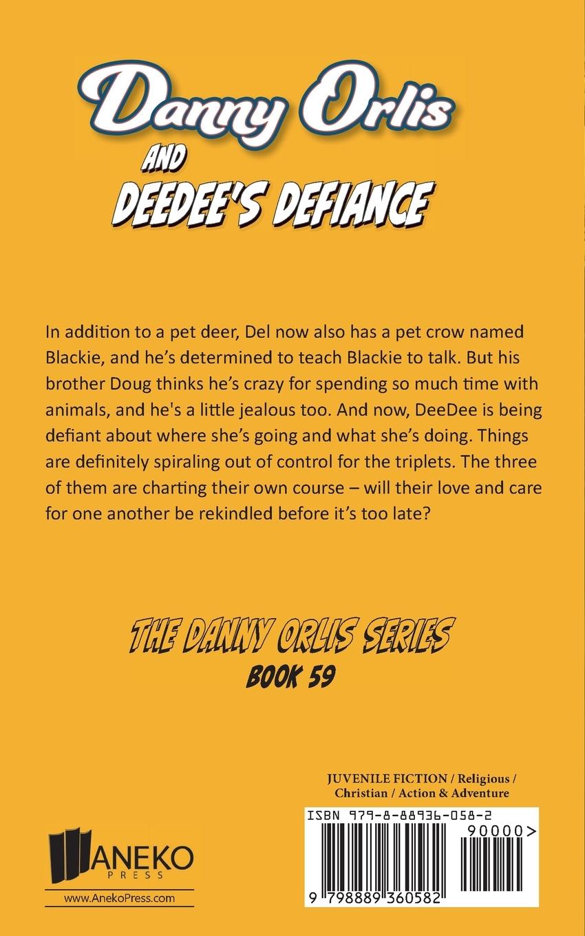 Rückseitencover Danny Orlis and DeeDee's Defiance