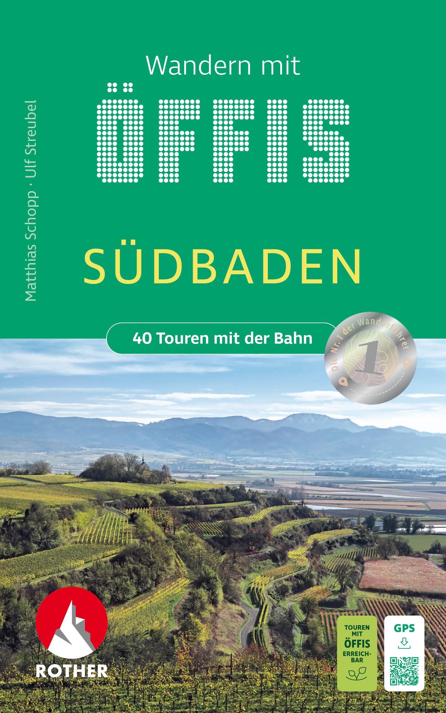 Vorderes Coverbild Wandern mit Öffis Südbaden