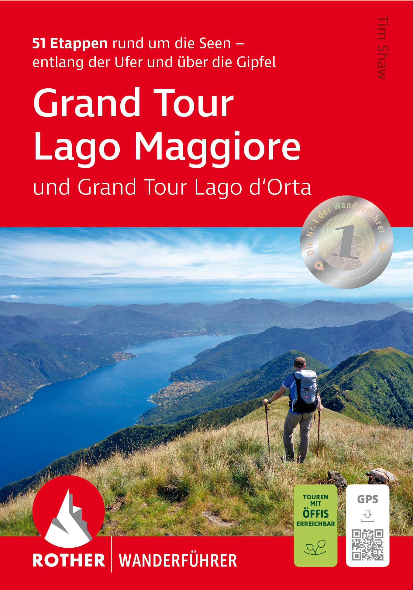 Vorderes Coverbild Grand Tour Lago Maggiore und Grand Tour Lago d'Orta