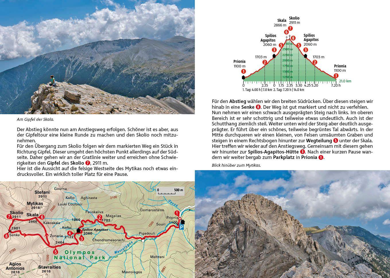 Beispielinhalt (Bild) Griechenland: Olymp - Pilion. Kissavos, Skiathos, Alonnisos