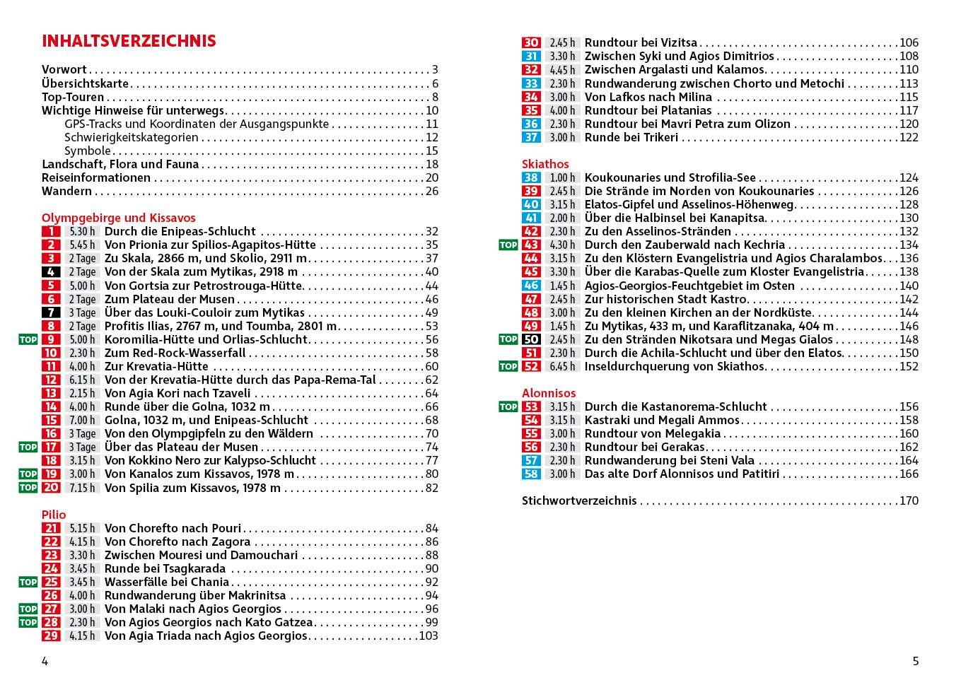 Beispielinhalt (Bild) Griechenland: Olymp - Pilion. Kissavos, Skiathos, Alonnisos