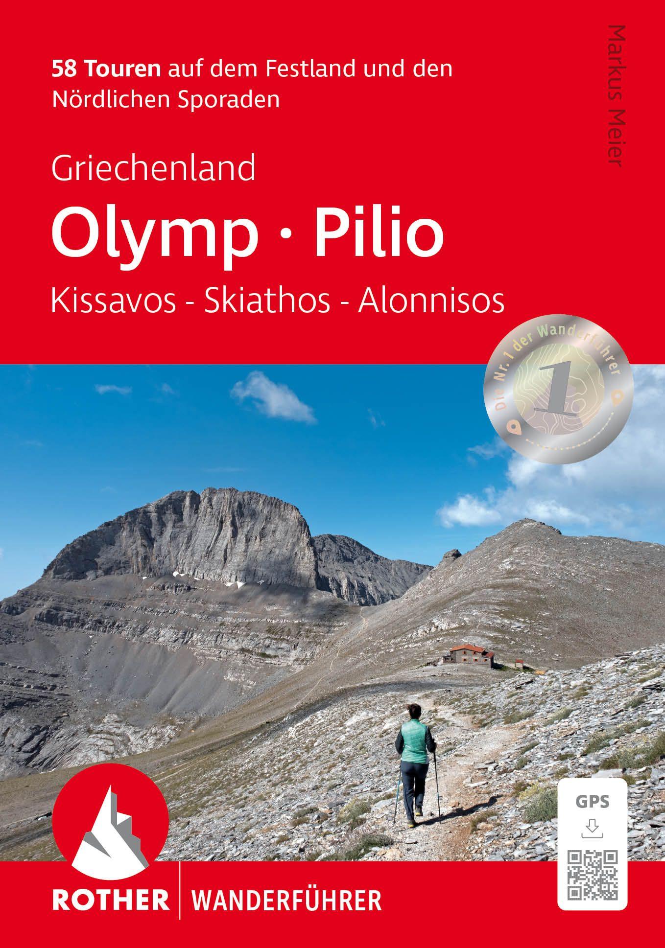 Vorderes Coverbild Griechenland: Olymp - Pilion. Kissavos, Skiathos, Alonnisos