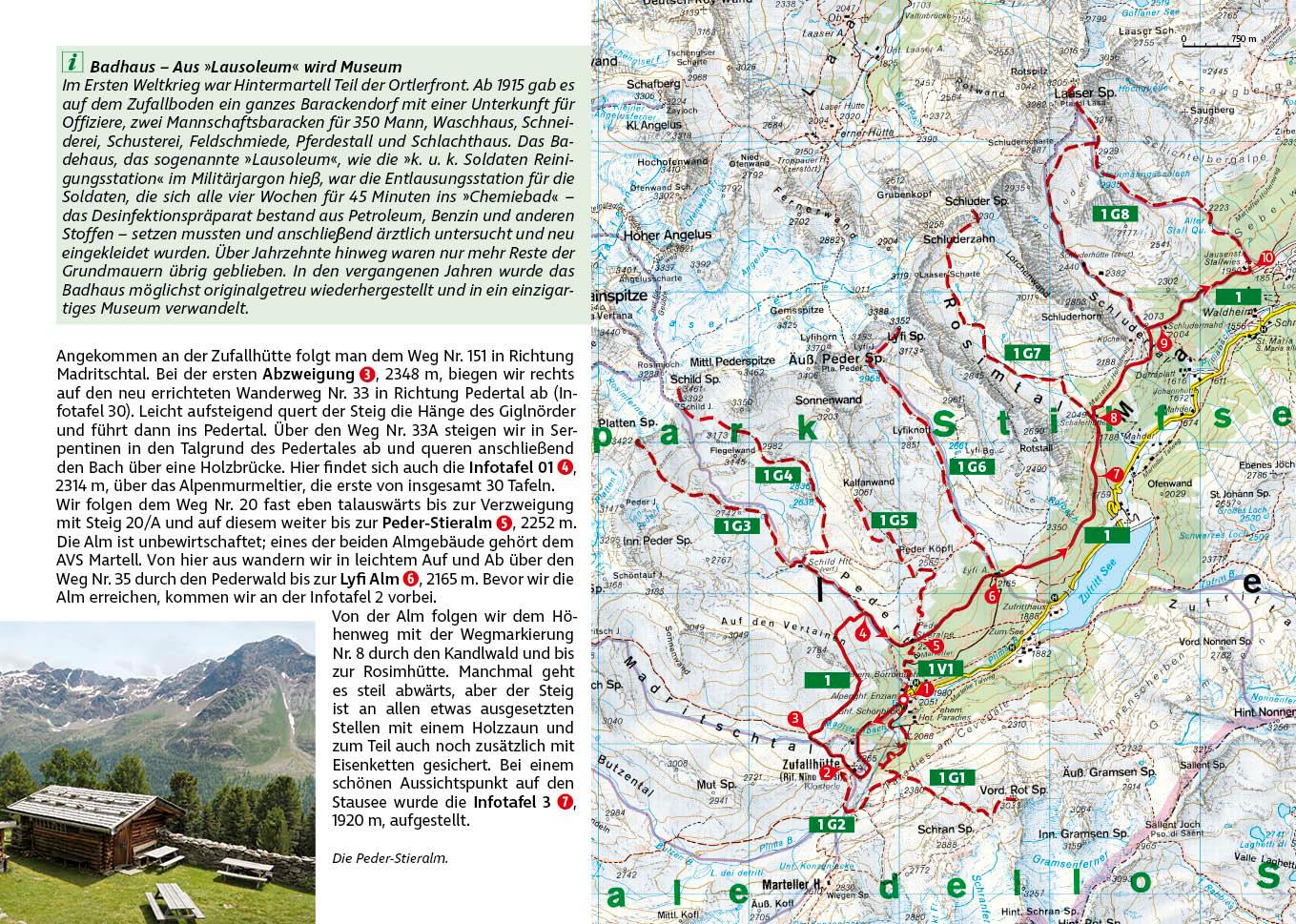 Beispielinhalt (Bild) Südtirol: Marmorrundweg