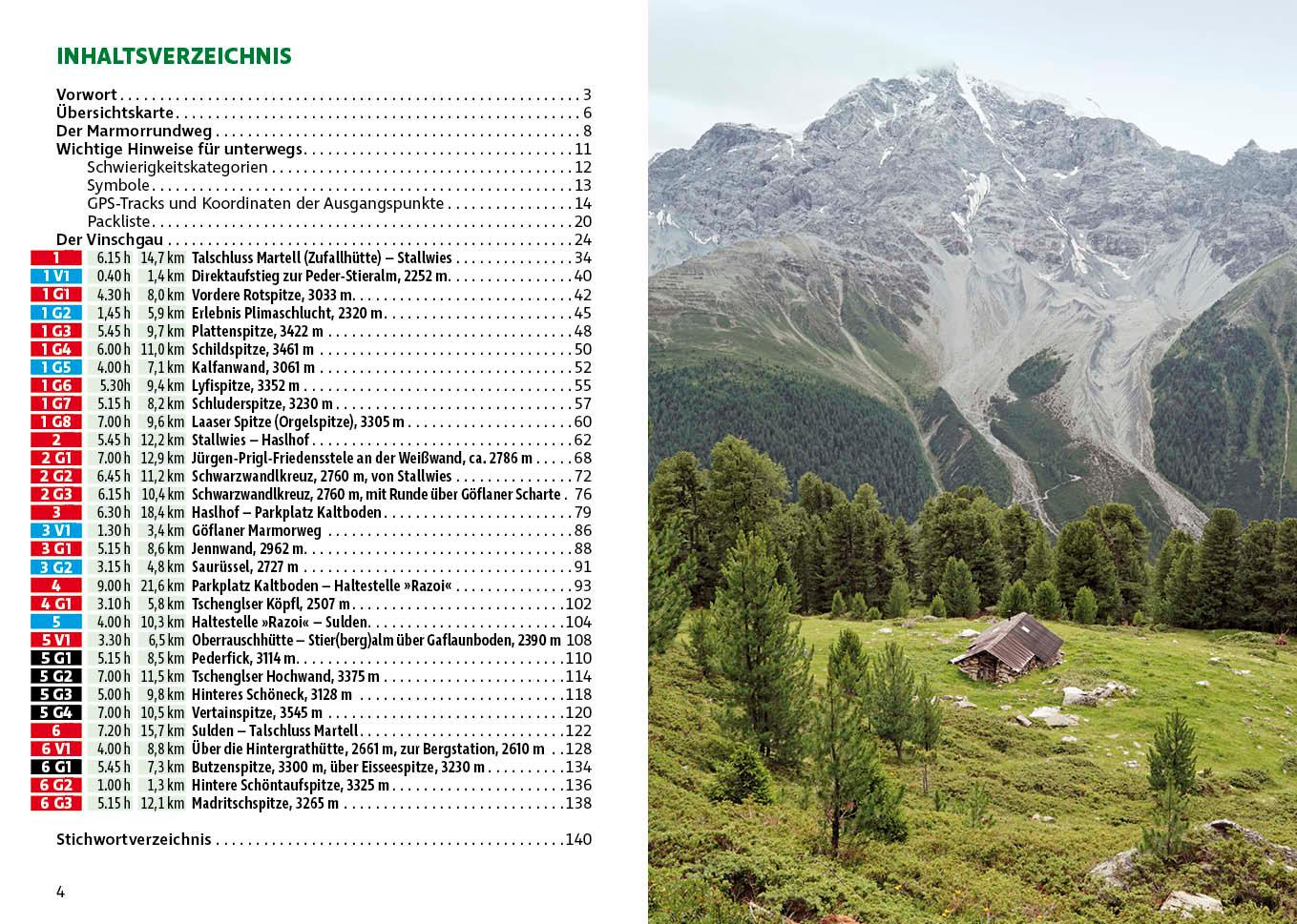 Beispielinhalt (Bild) Südtirol: Marmorrundweg