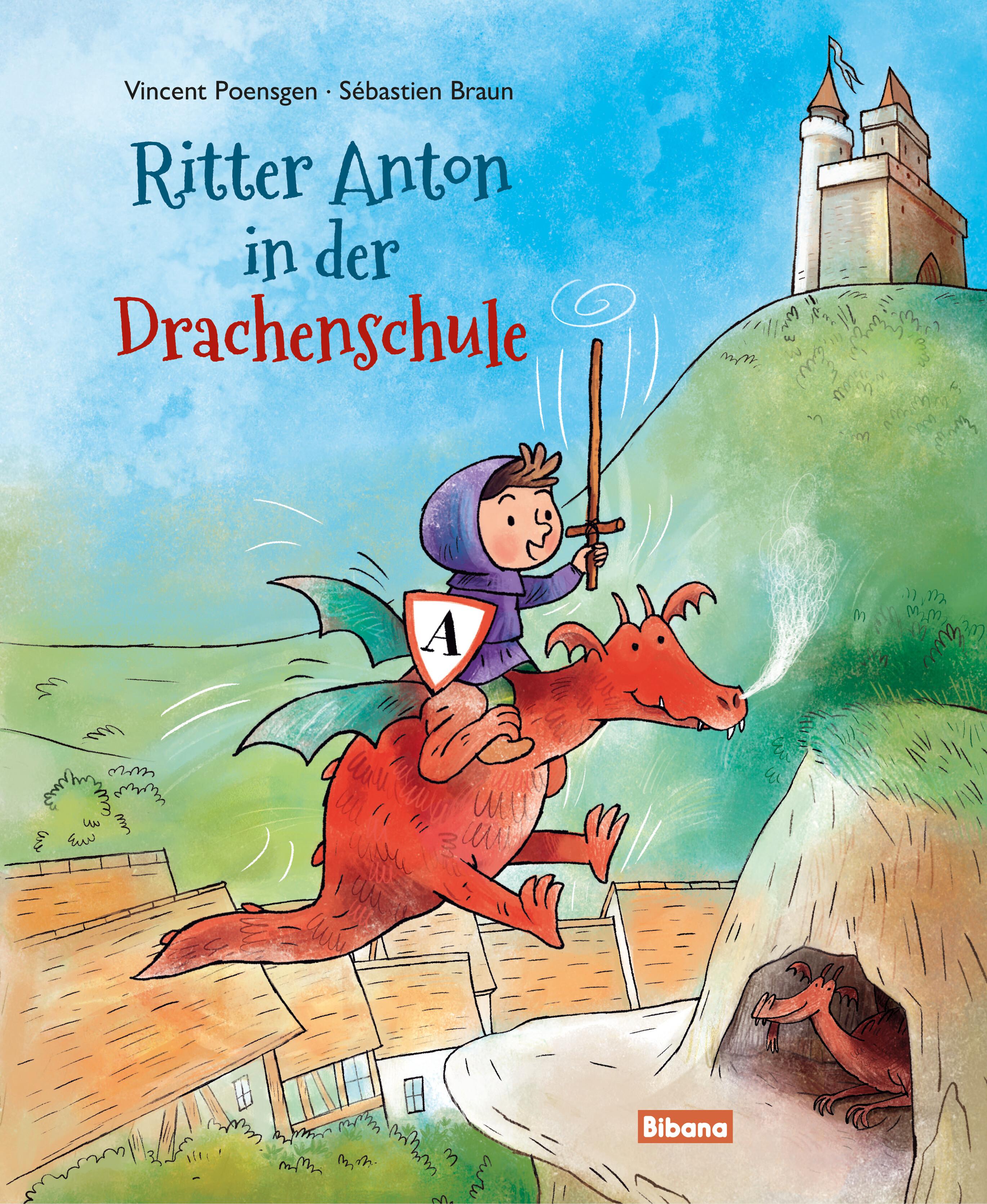 Vorderes Coverbild Ritter Anton in der Drachenschule