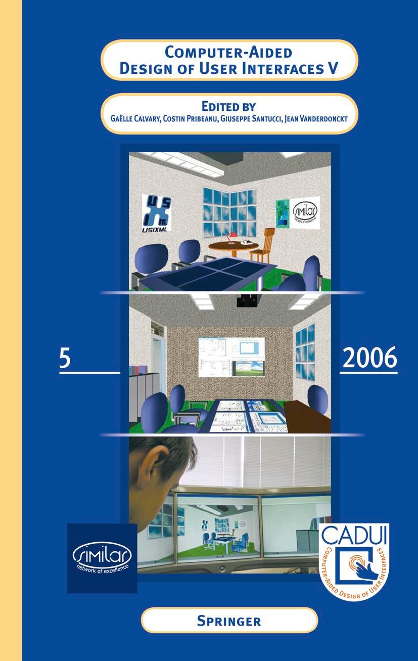 Vorderes Coverbild Computer-Aided Design of User Interfaces V