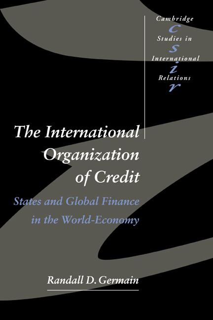 Vorderes Coverbild The International Organization of Credit