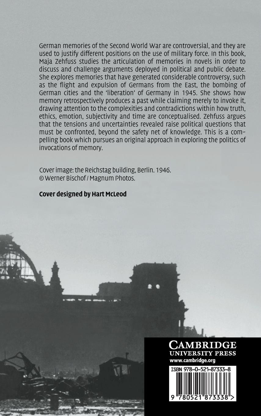 Rückseitencover Wounds of Memory