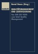 Vorderes Coverbild Qualitätsmanagement und Zertifizierung