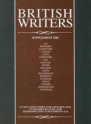 Vorderes Coverbild British Writers, Supplement XIII