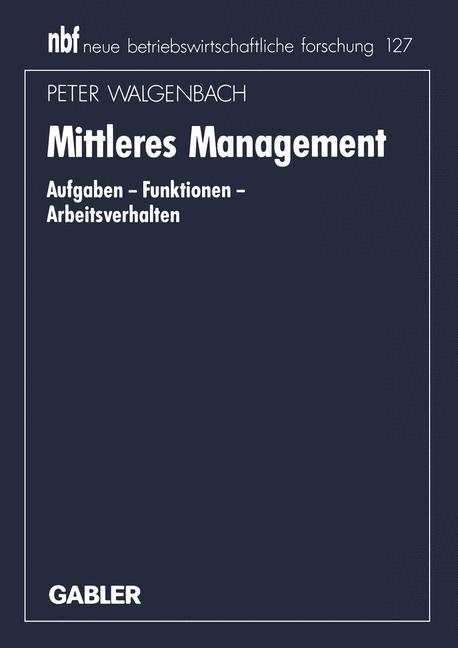 Vorderes Coverbild Mittleres Management