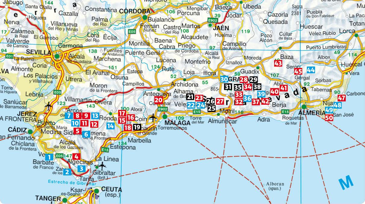 Beispielinhalt (Bild) Andalusien Süd