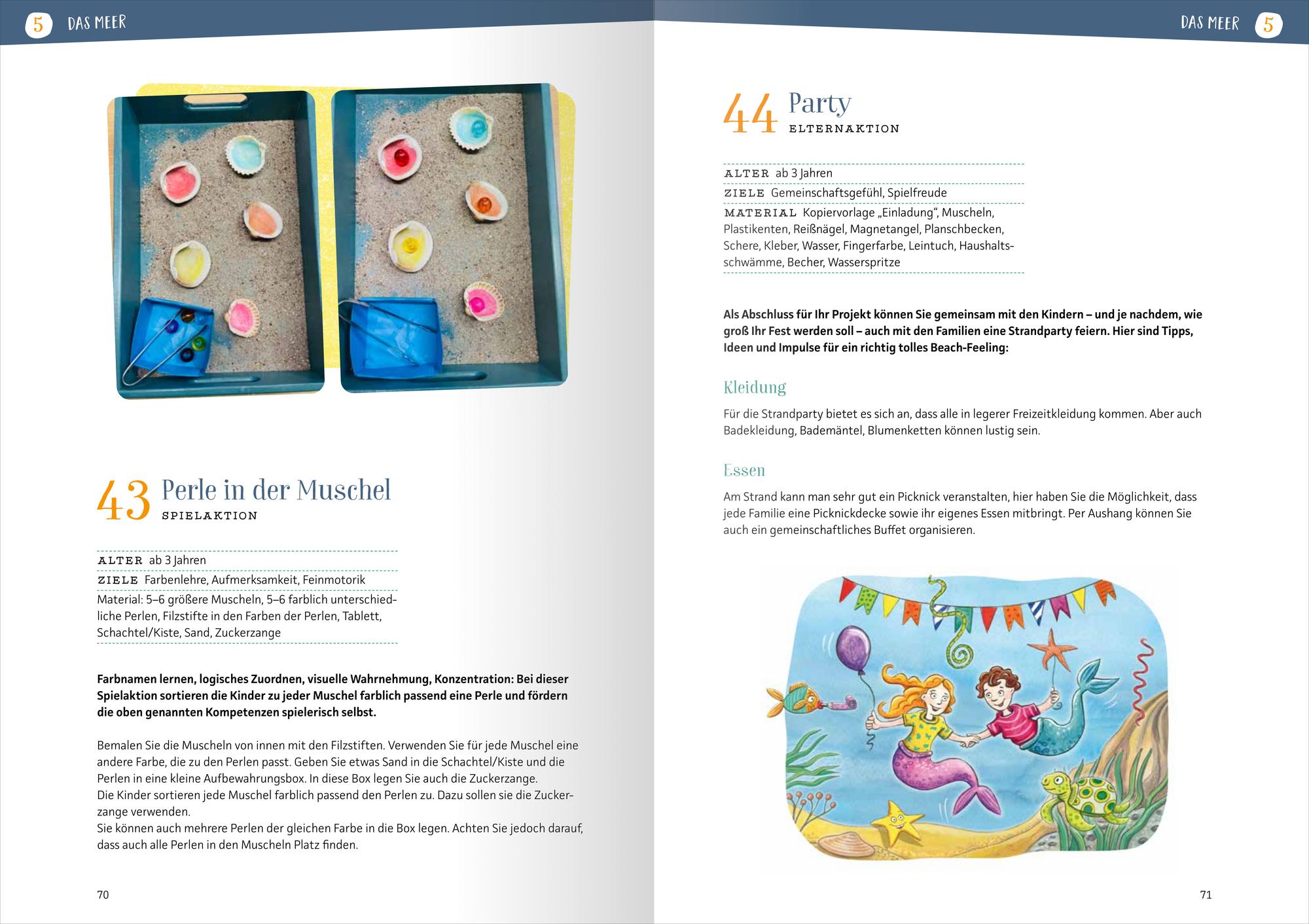Beispielinhalt (Bild) Projektreihe Kindergarten - Lebensraum Wasser