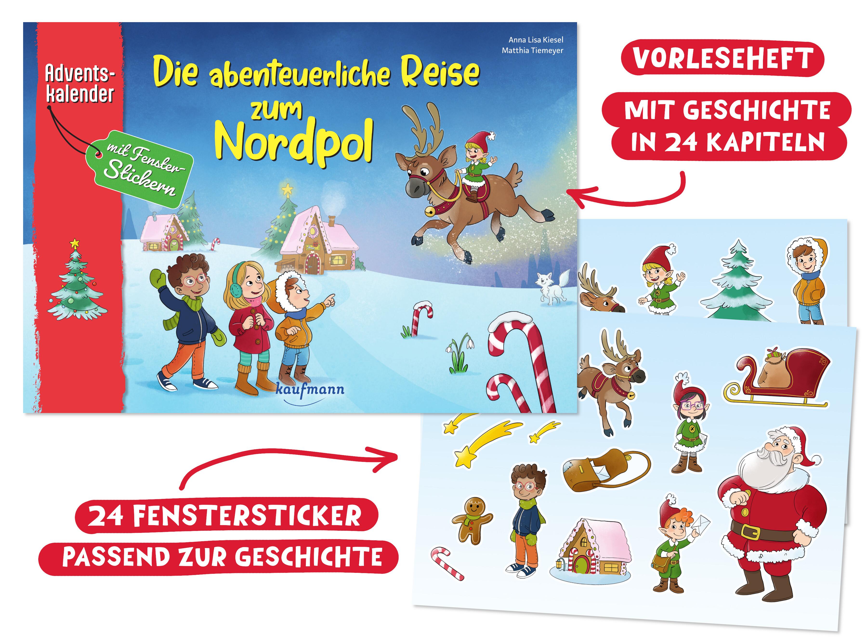 Beispielinhalt (Bild) Die abenteuerliche Reise zum Nordpol