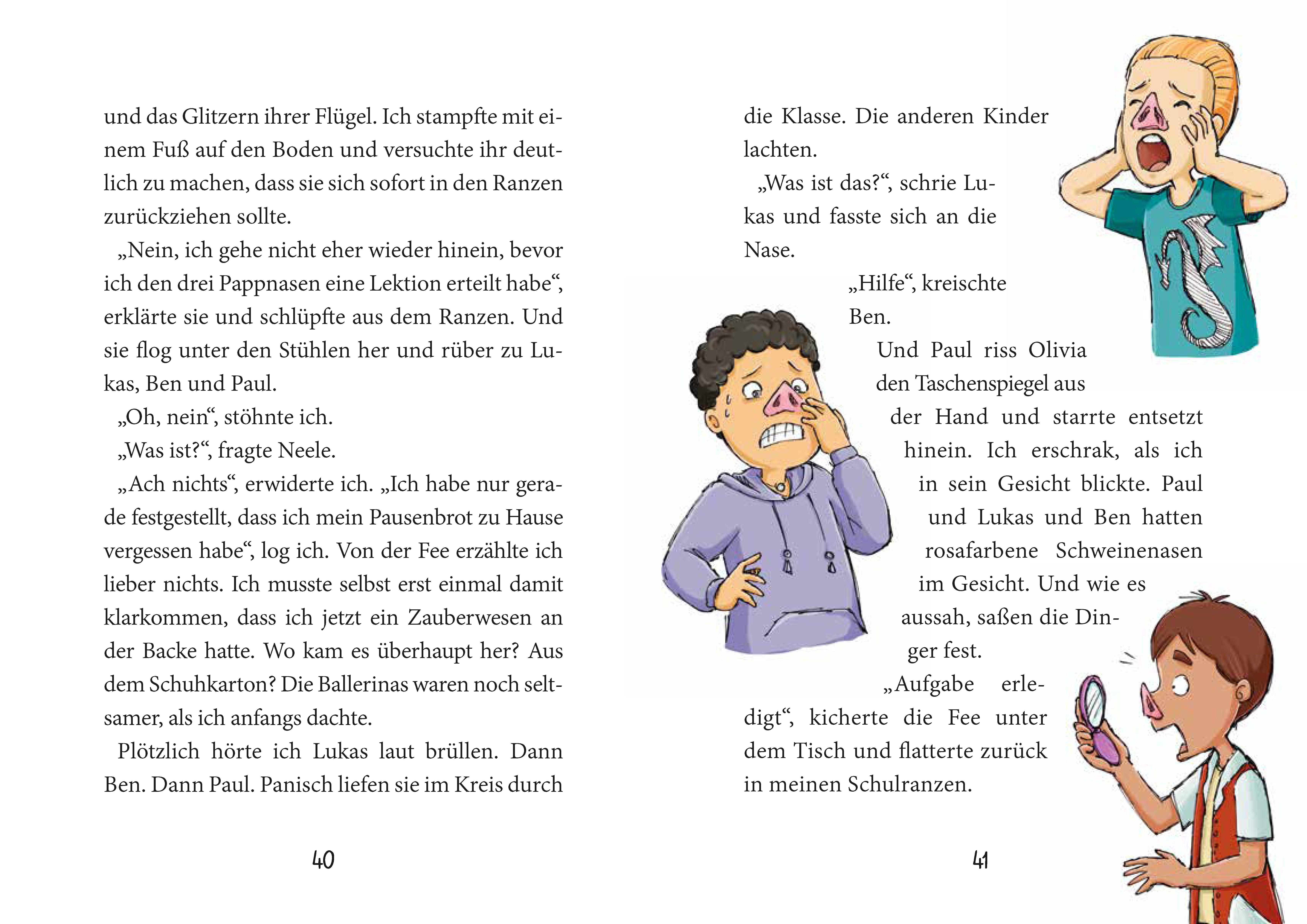 Beispielinhalt (Bild) Poppy. Die Fee im Schuhkarton