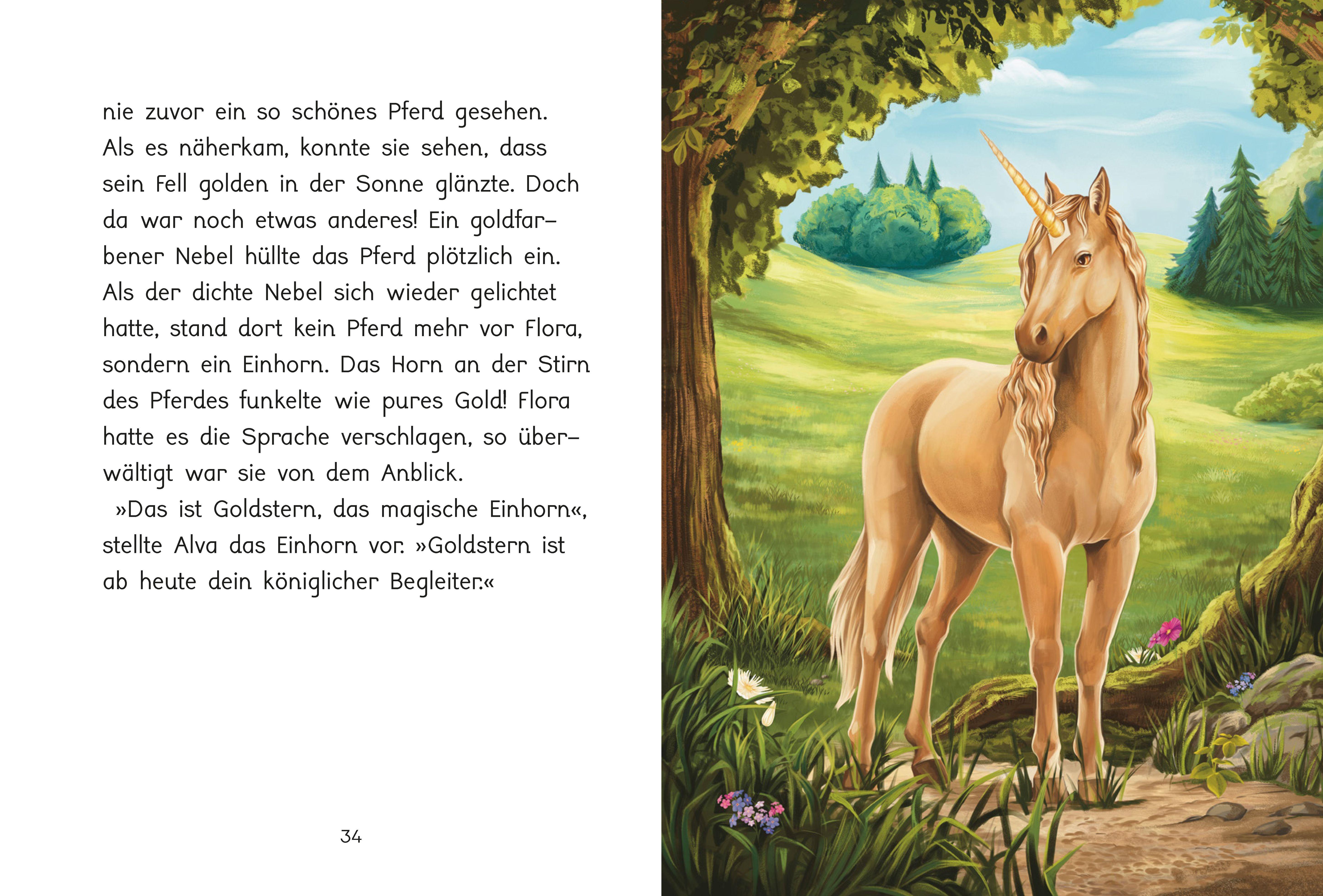 Beispielinhalt (Bild) Goldstern. Traumpferd mit Hindernissen