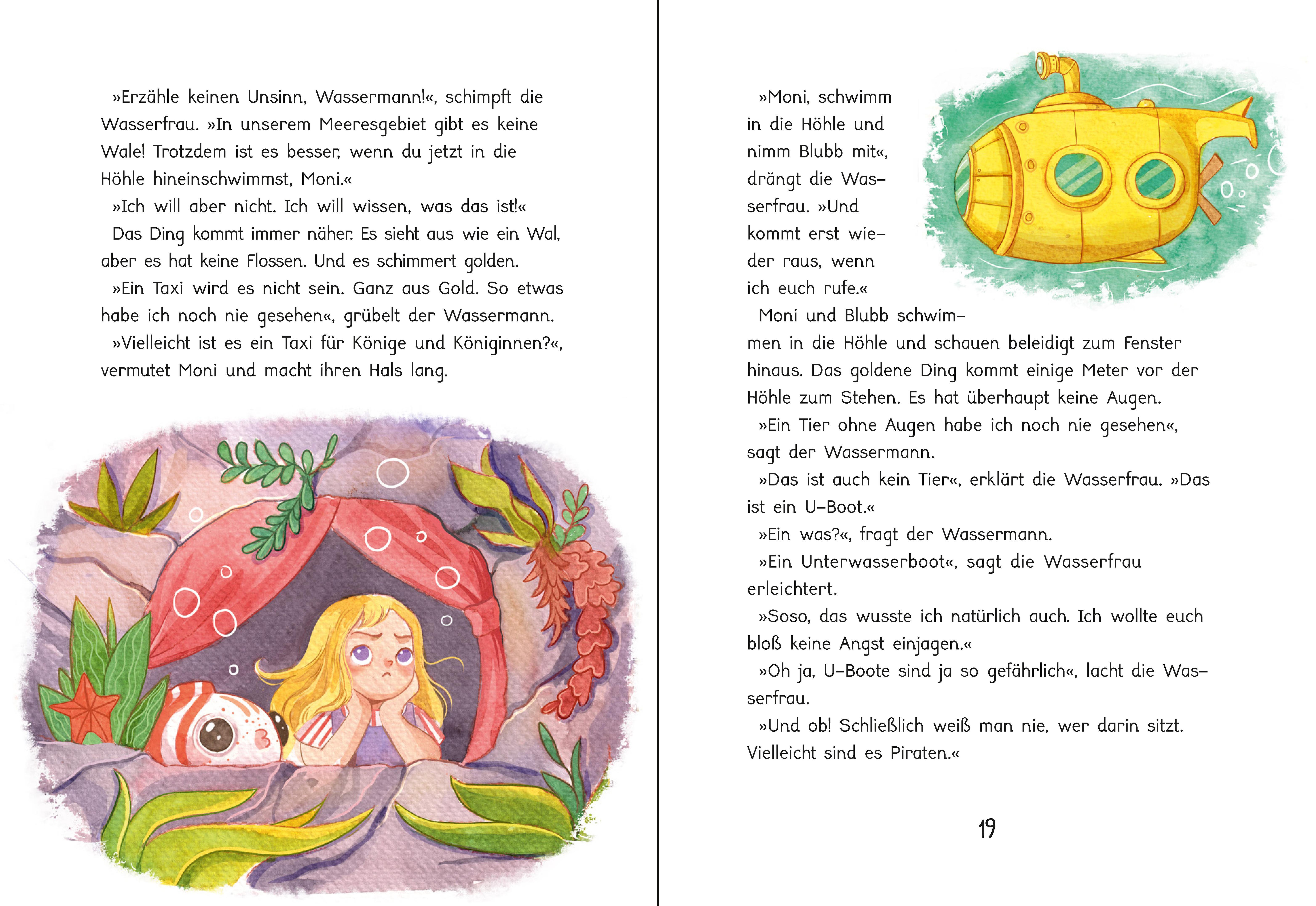 Beispielinhalt (Bild) Moni Meermädchen. Du schaffst das!