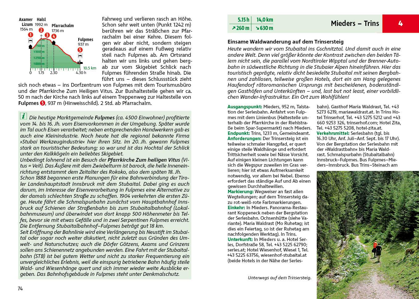 Beispielinhalt (Bild) Alpenüberquerung Garmisch - Sterzing