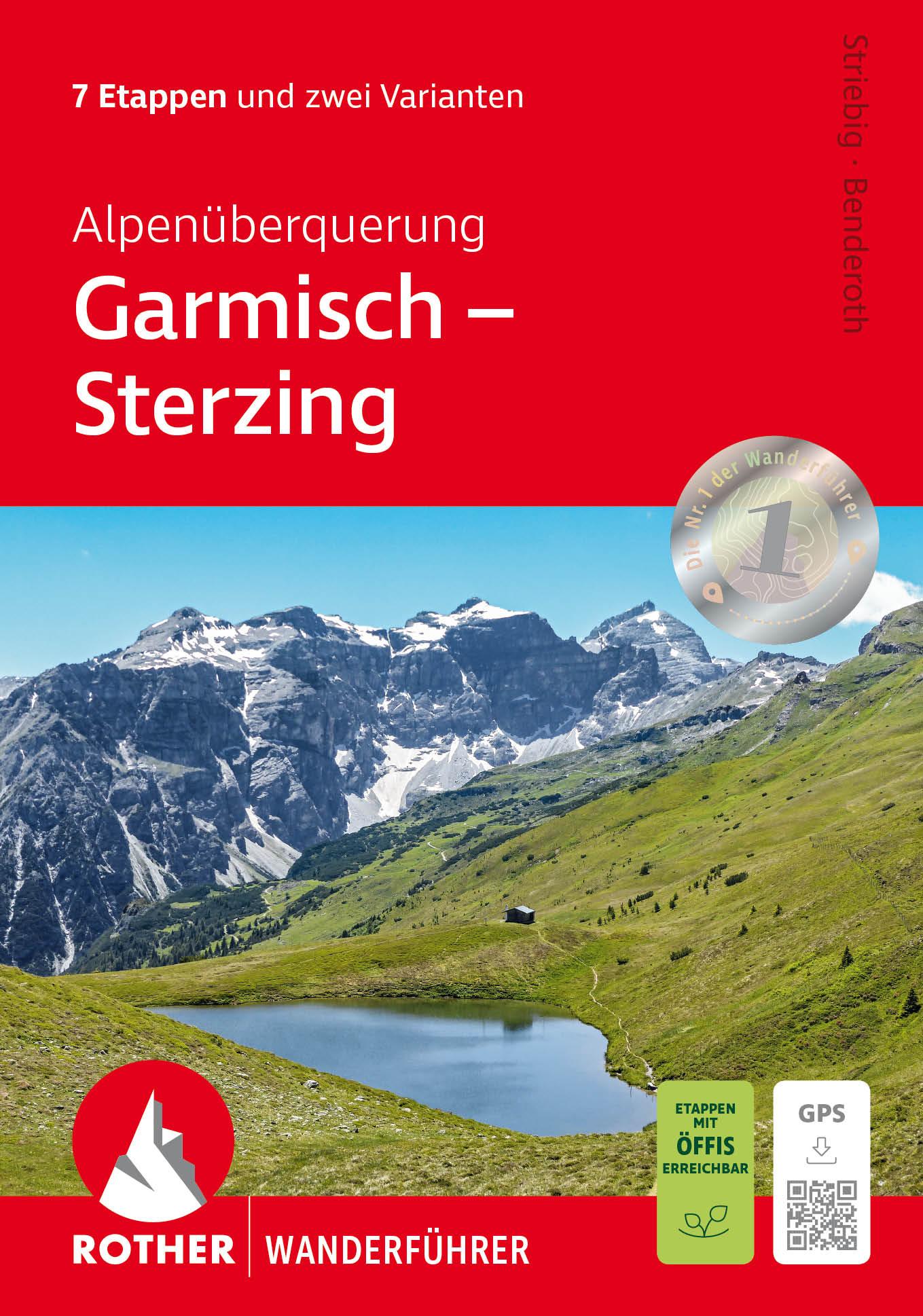 Vorderes Coverbild Alpenüberquerung Garmisch - Sterzing