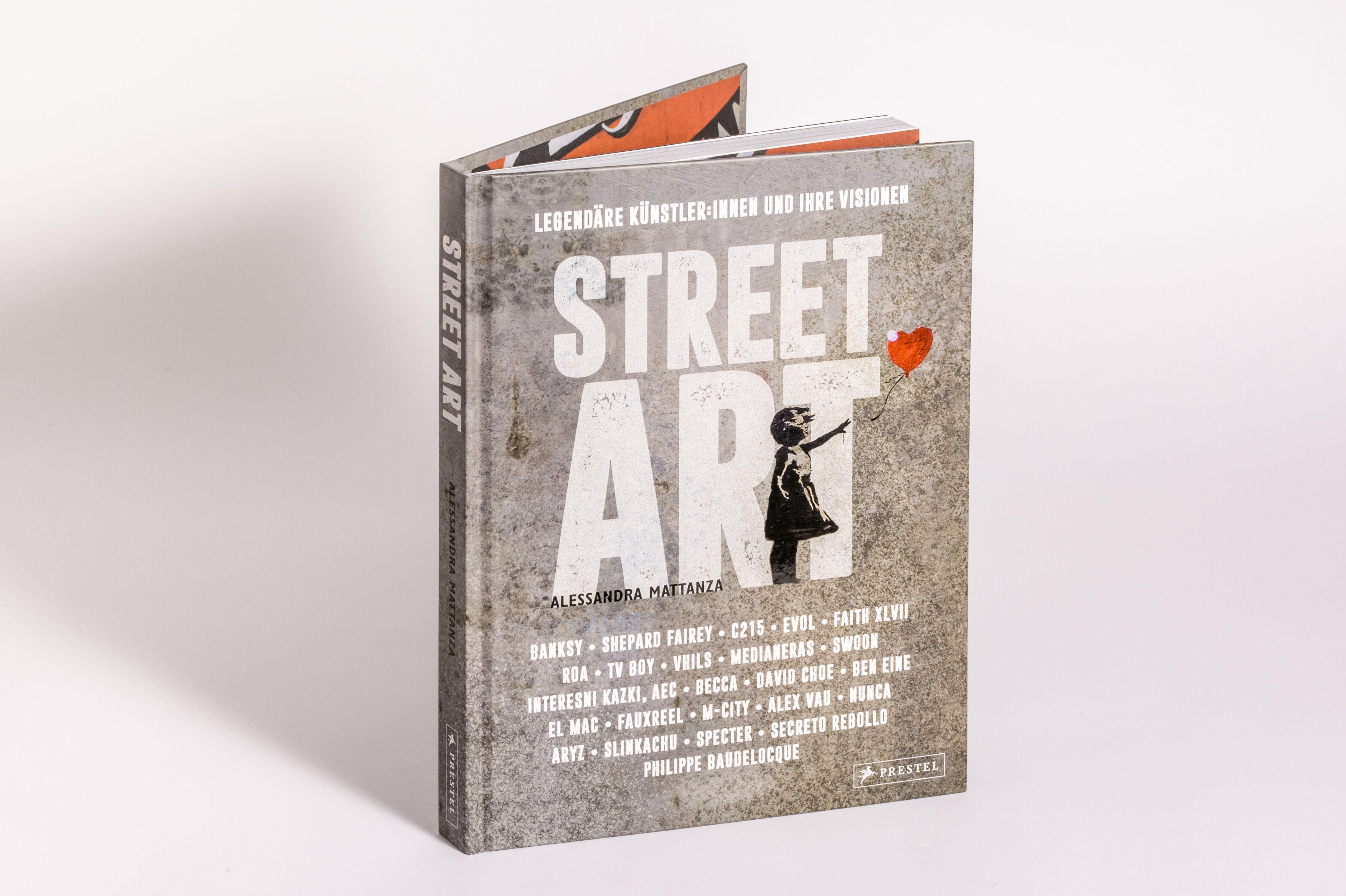 Beispielinhalt (Bild) Street Art: Legendäre Künstler:innen und ihre Visionen mit u.a. Banksy, Shepard Fairey, Swoon u.v.m.