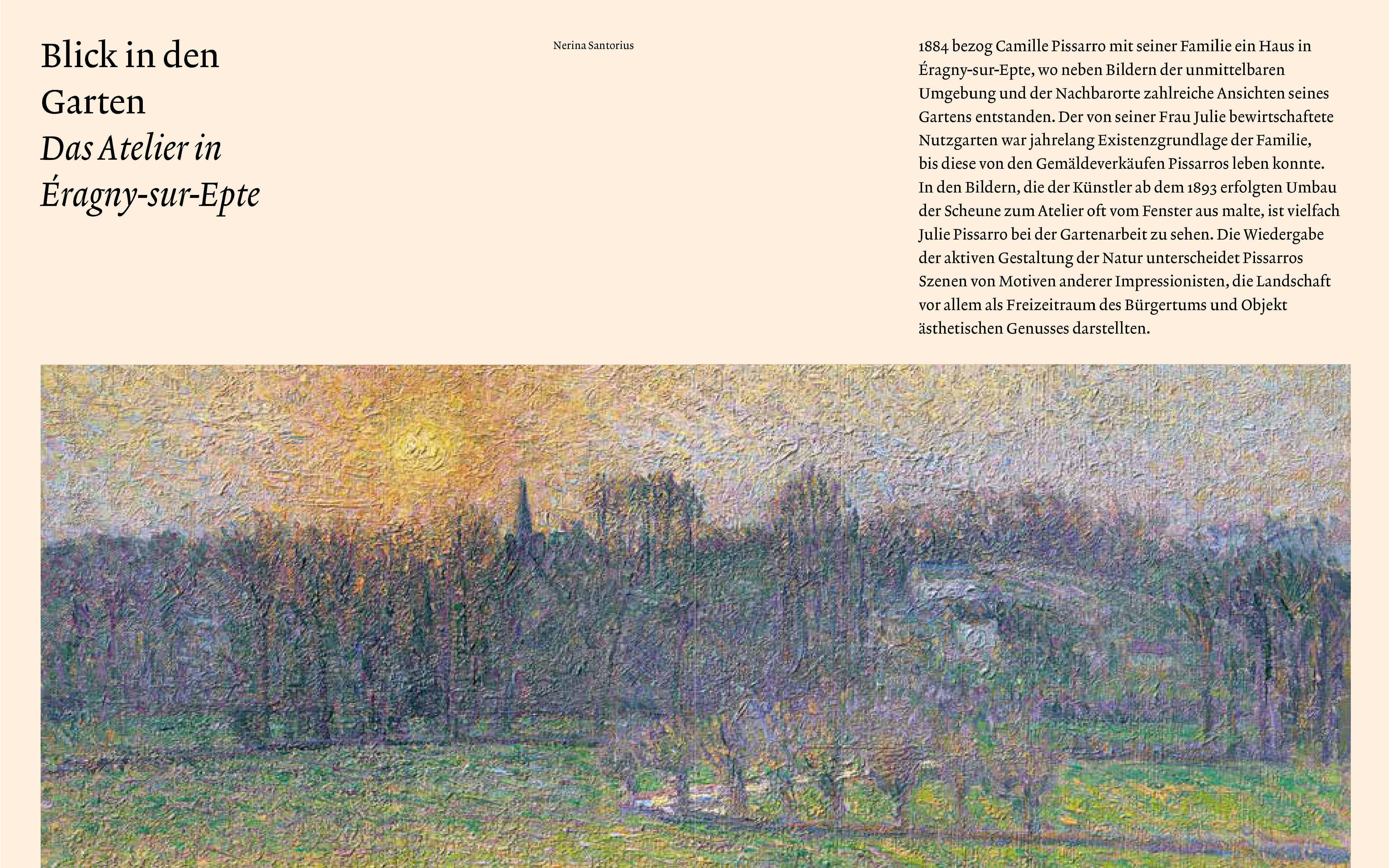 Beispielinhalt (Bild) Mit offenem Blick. Der Impressionist Pissarro