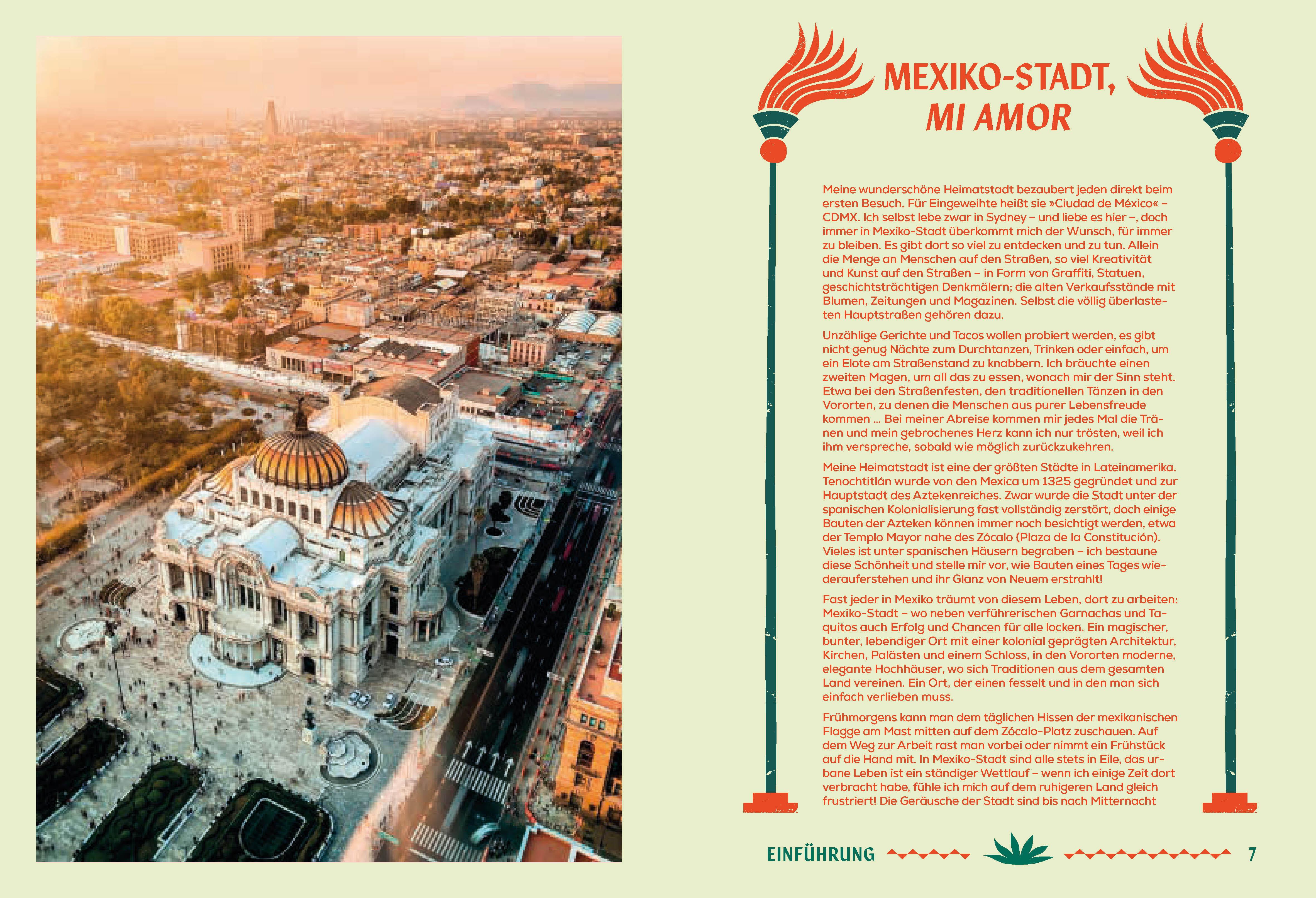Beispielinhalt (Bild) Mexico City - Das Kochbuch