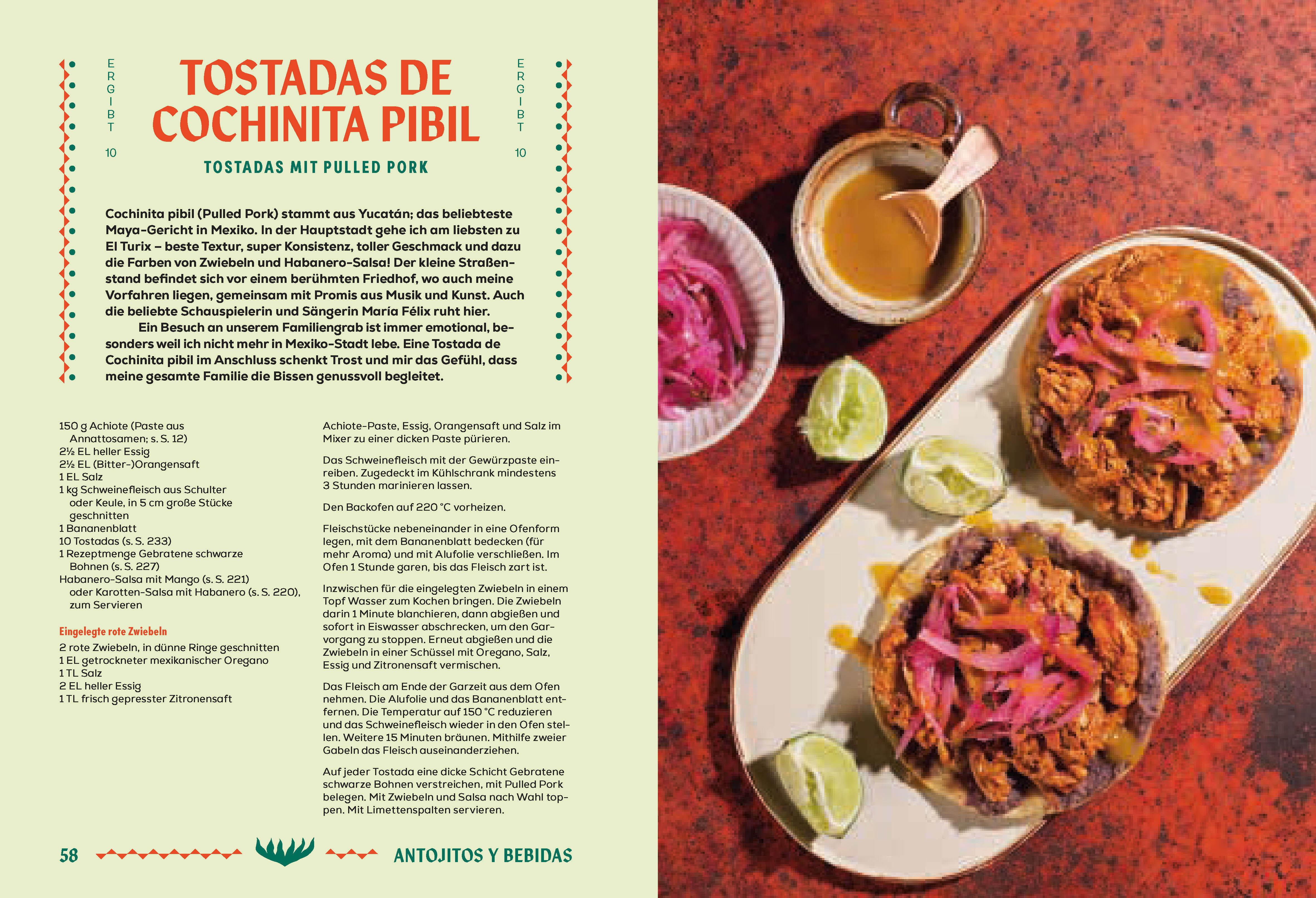 Beispielinhalt (Bild) Mexico City - Das Kochbuch