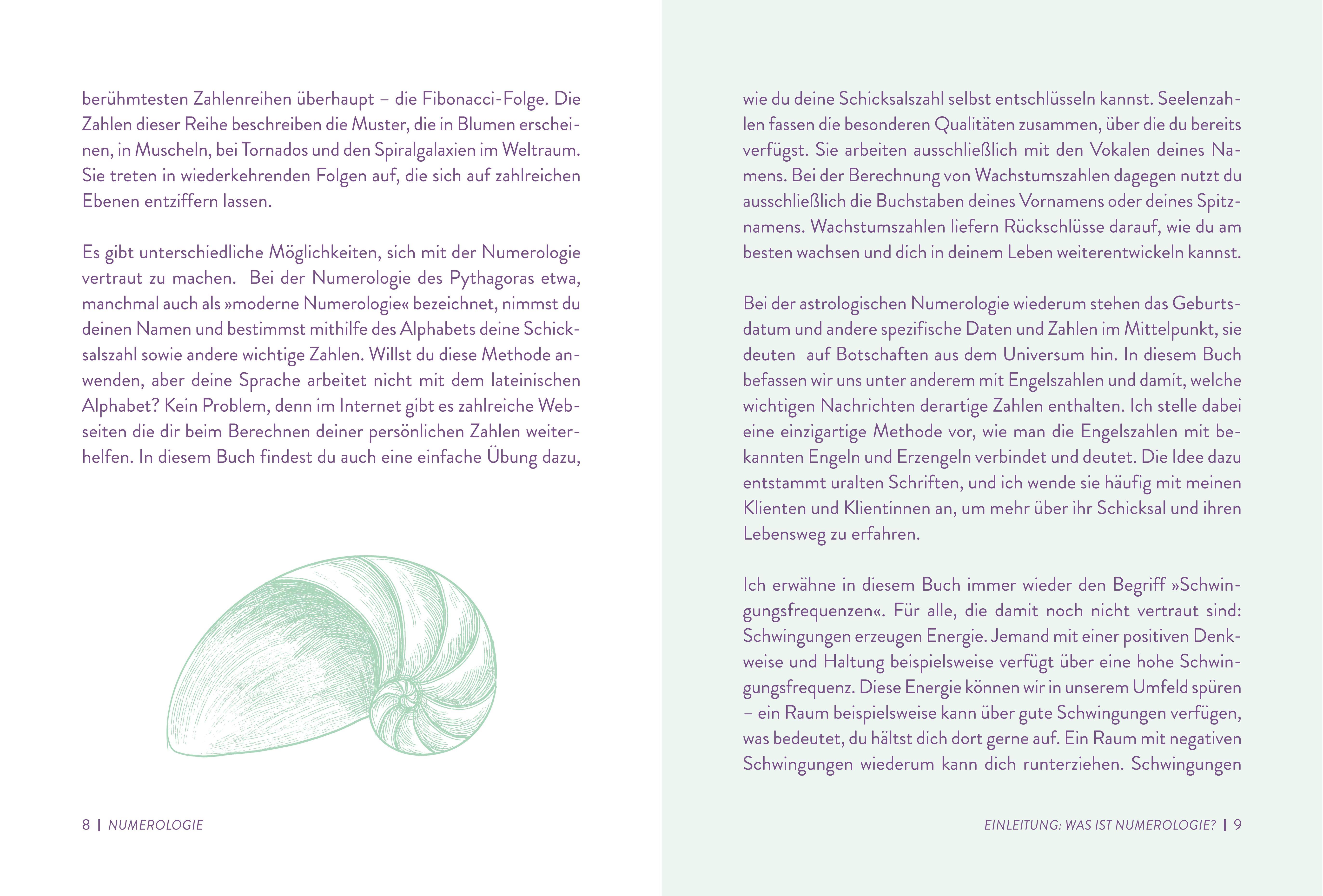 Beispielinhalt (Bild) Numerologie
