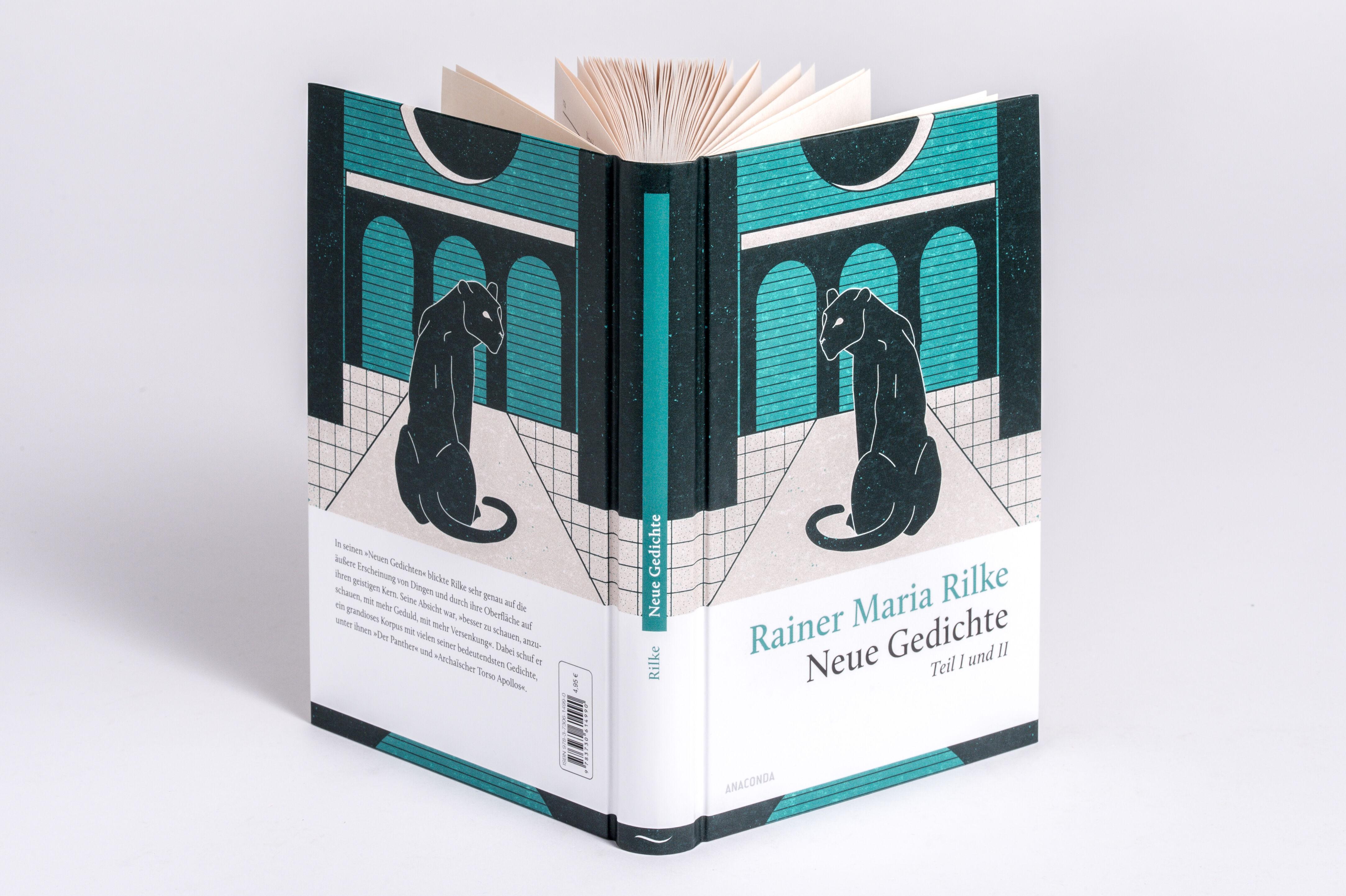 Beispielinhalt (Bild) Rilke - Neue Gedichte Teil I und II