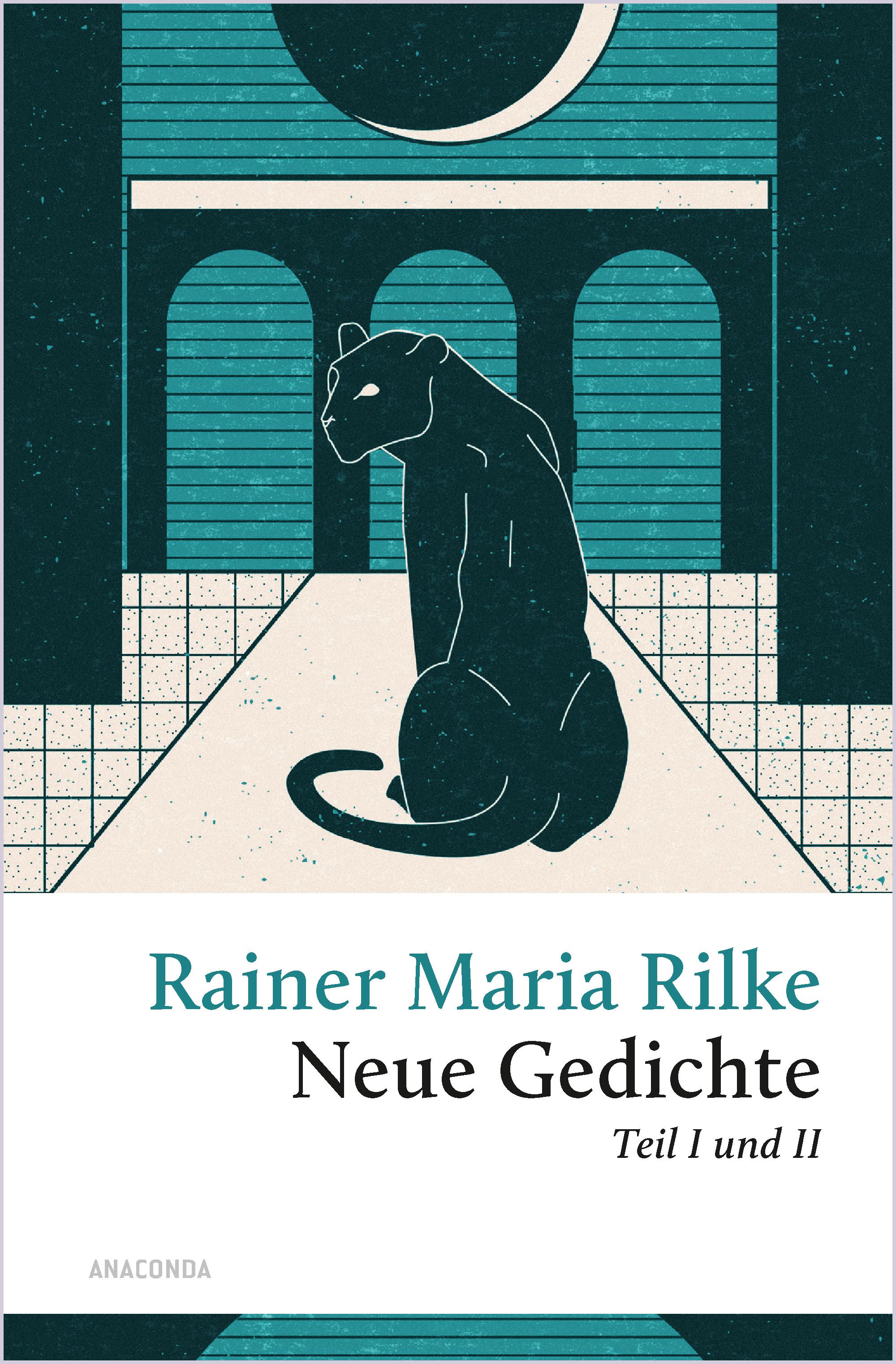 Vorderes Coverbild Rilke - Neue Gedichte Teil I und II